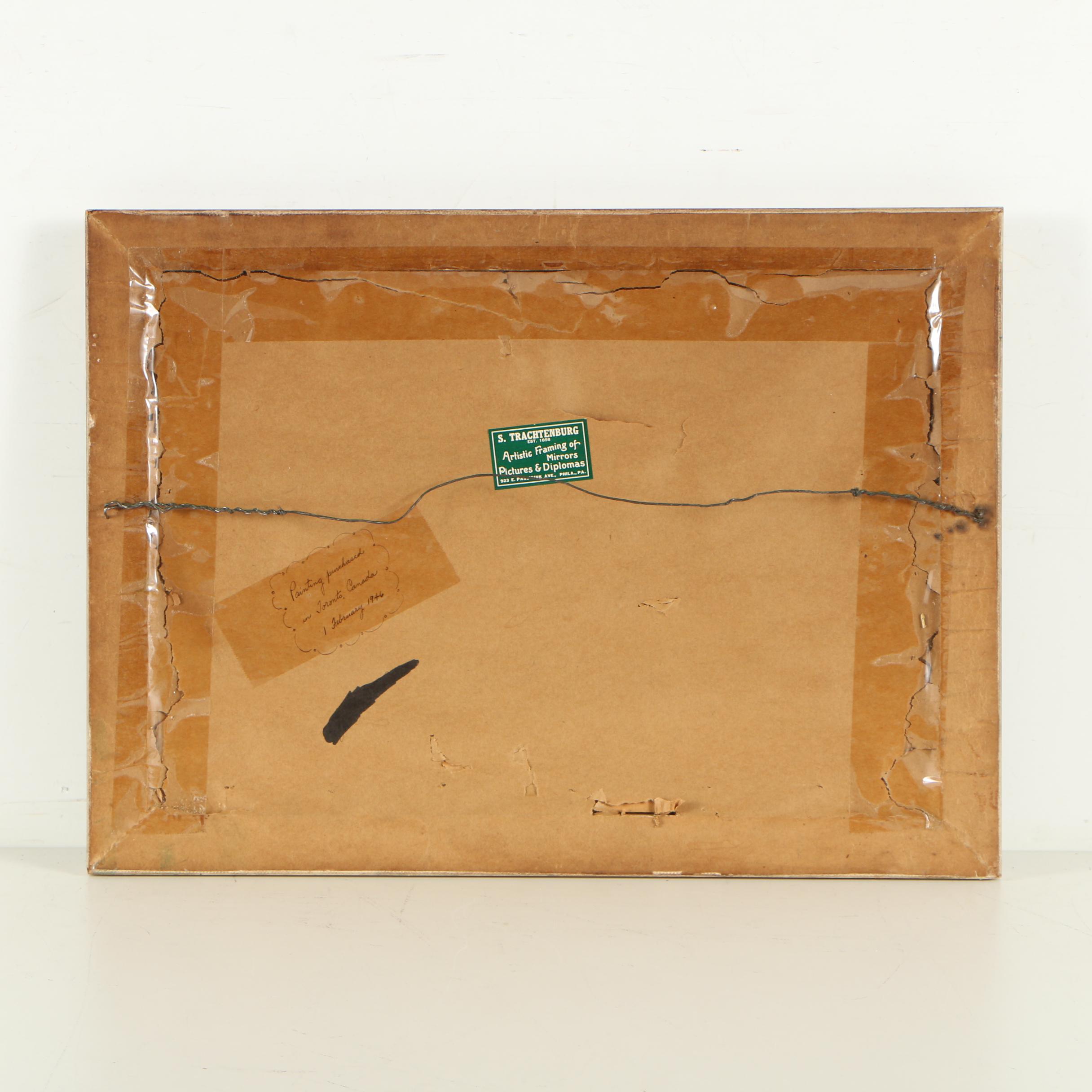 V. A. Booth Oil Painting