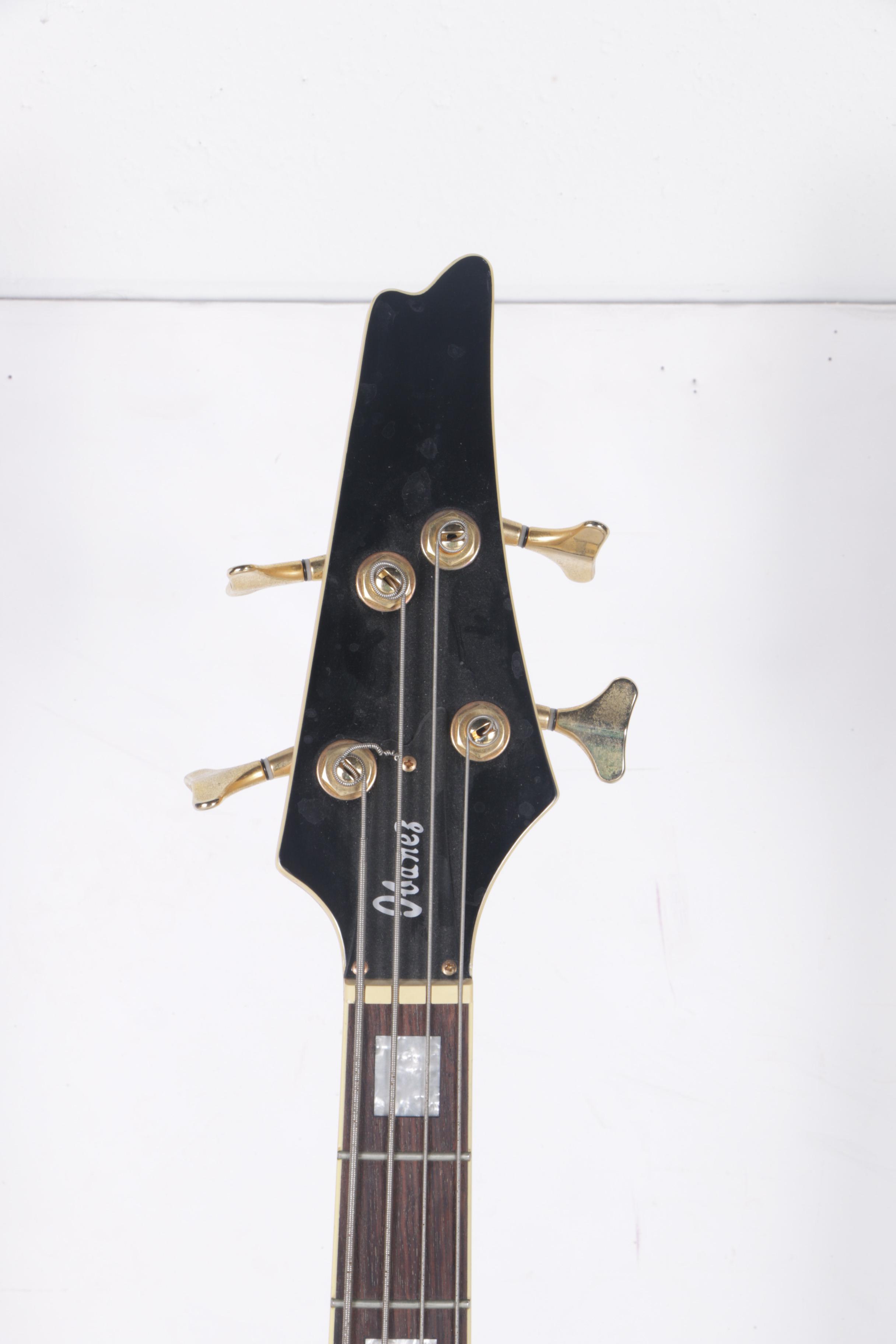 Ibanez Iceman Bass Guitar with Gig Bag and Stand