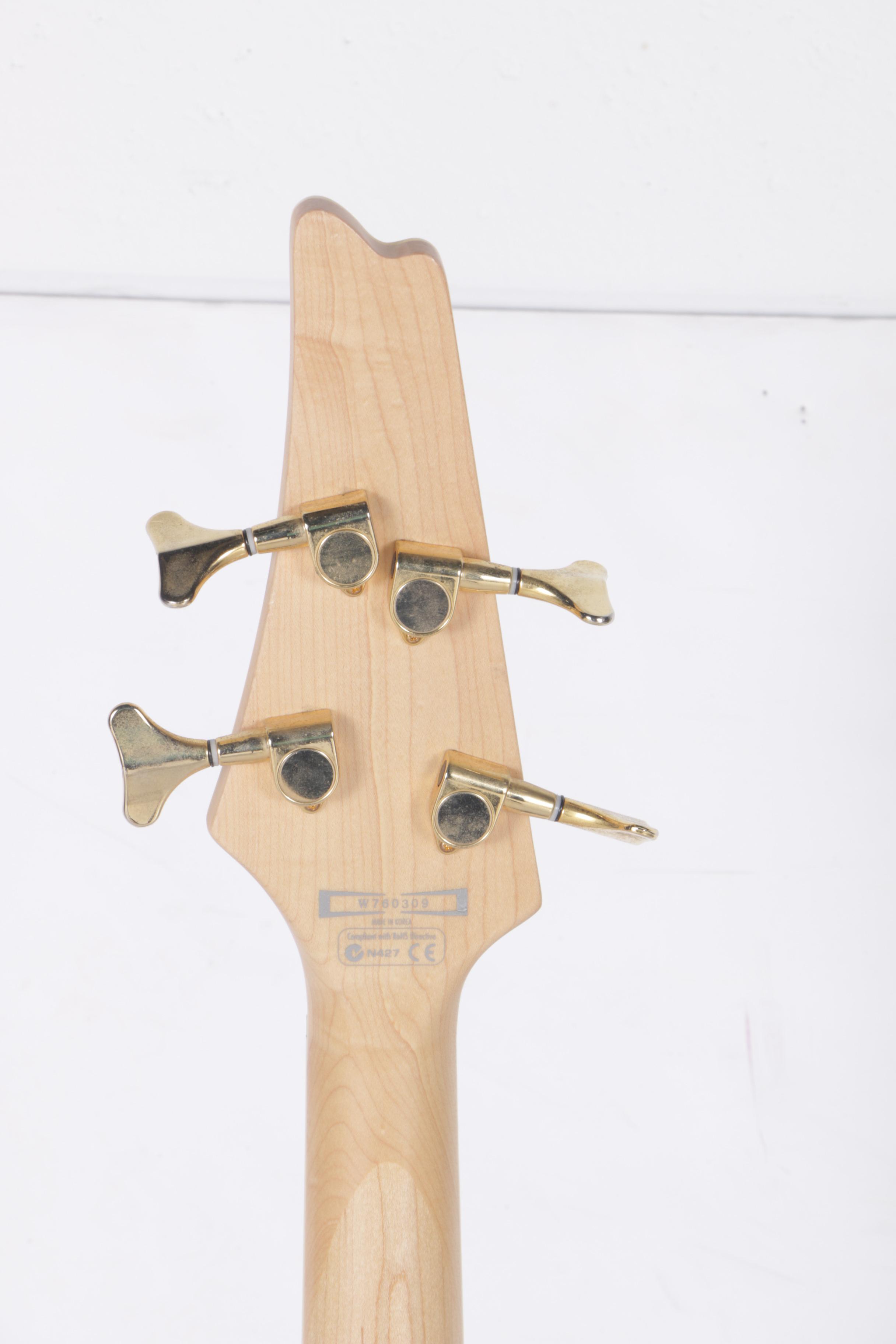 Ibanez Iceman Bass Guitar with Gig Bag and Stand