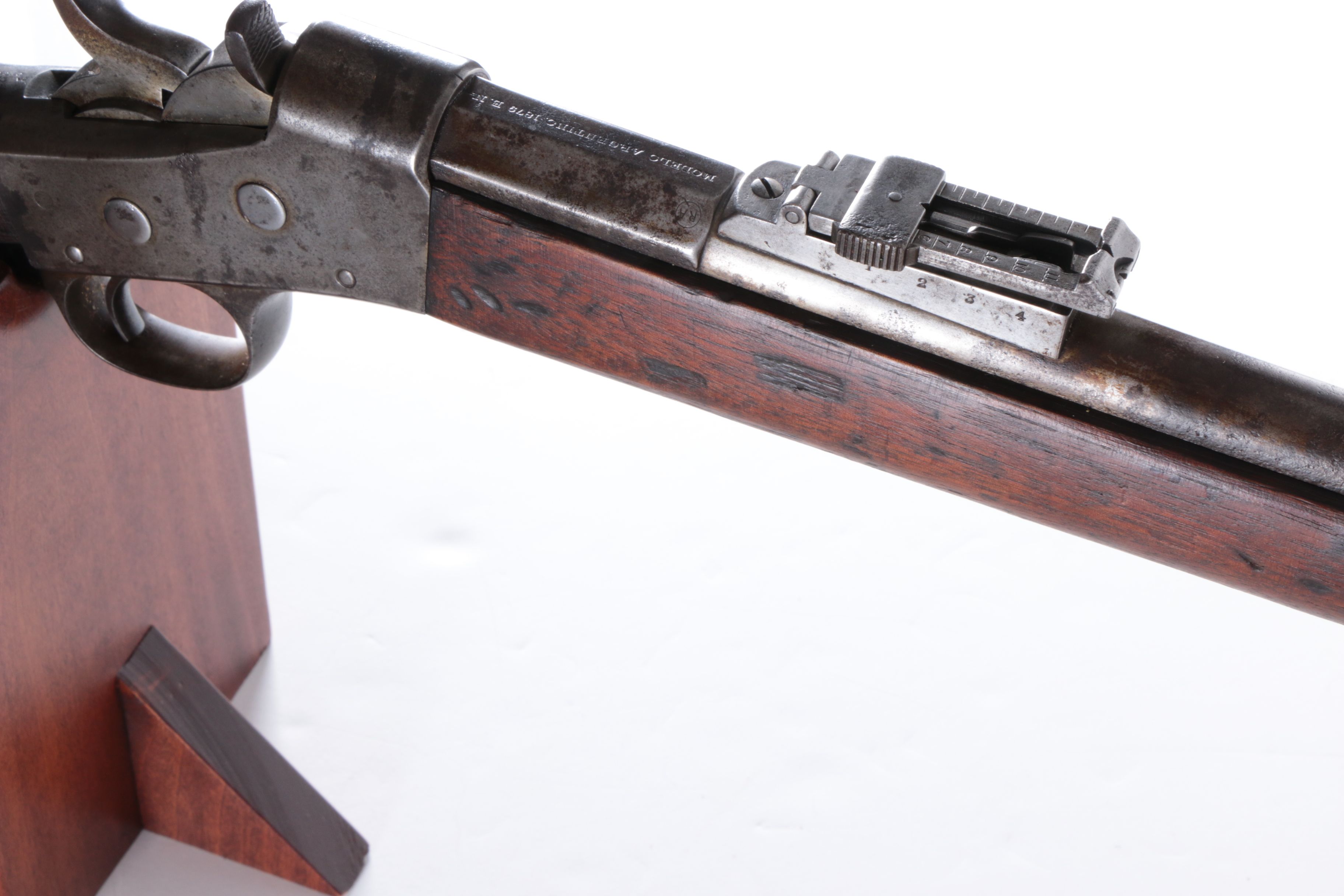 Remington Rolling Block "Patria" Modelo Argentino 1879  Rifle in .43 Spanish