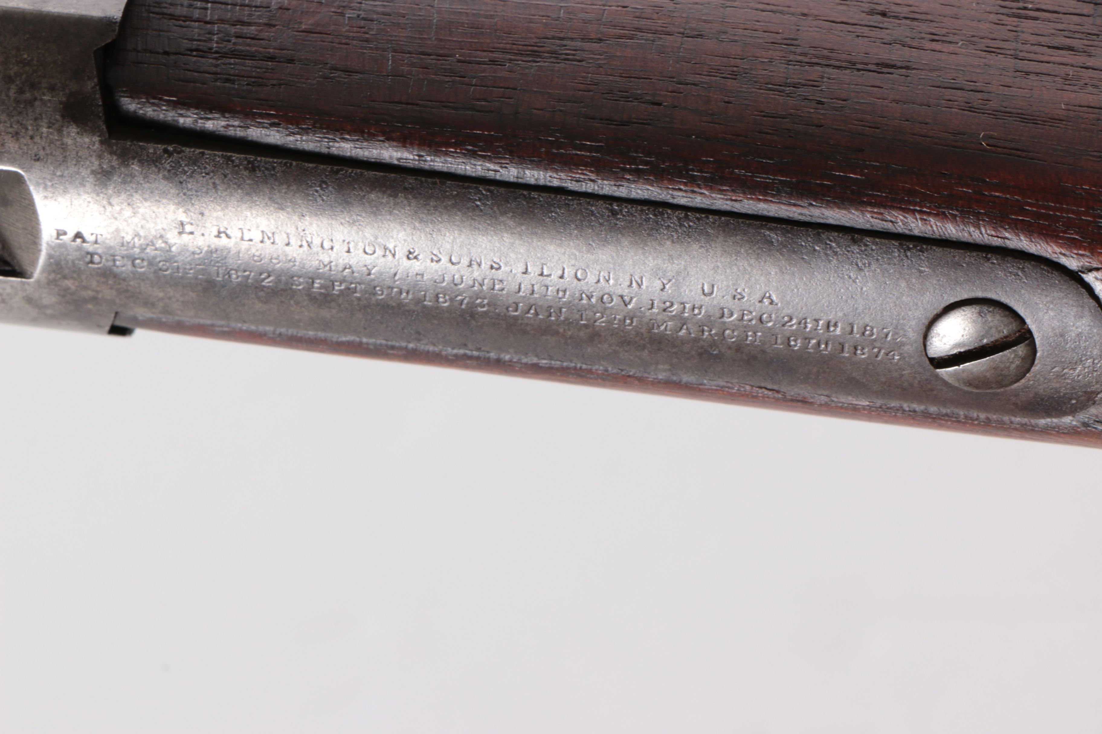 Remington Rolling Block "Patria" Modelo Argentino 1879  Rifle in .43 Spanish