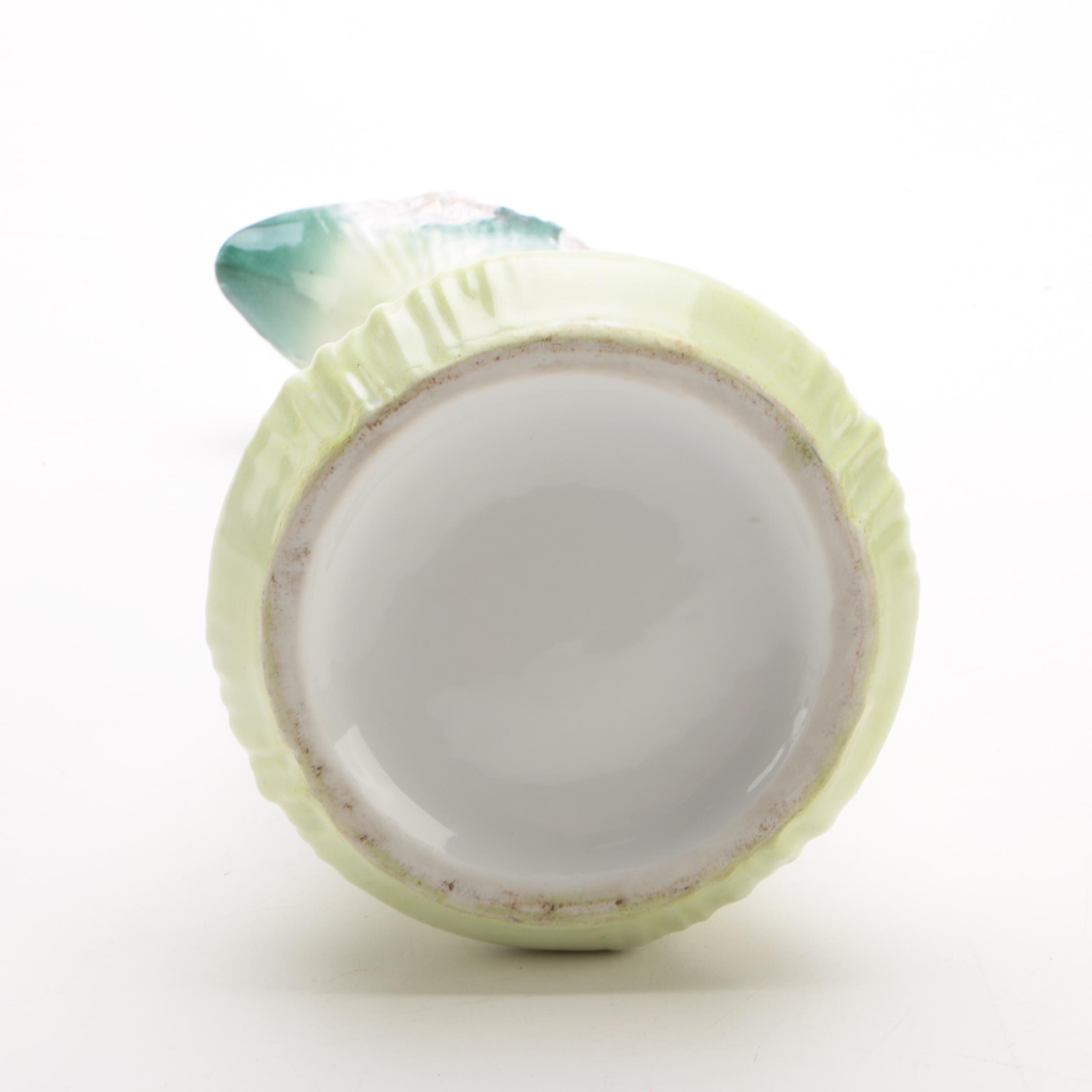 Vintage Hand-Painted Porcelain Ewer