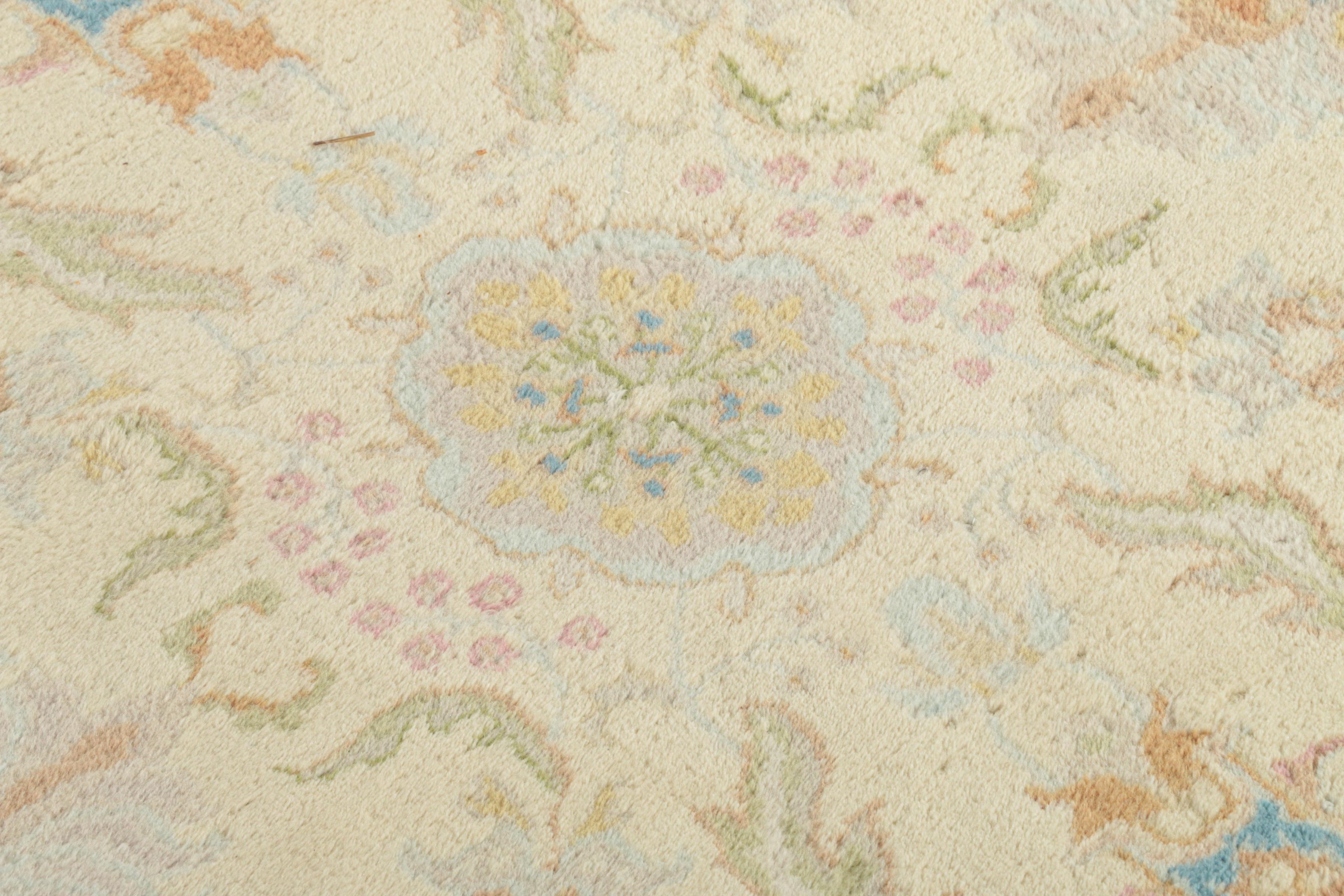 Hand-Knotted Chinese Wool Area Rug