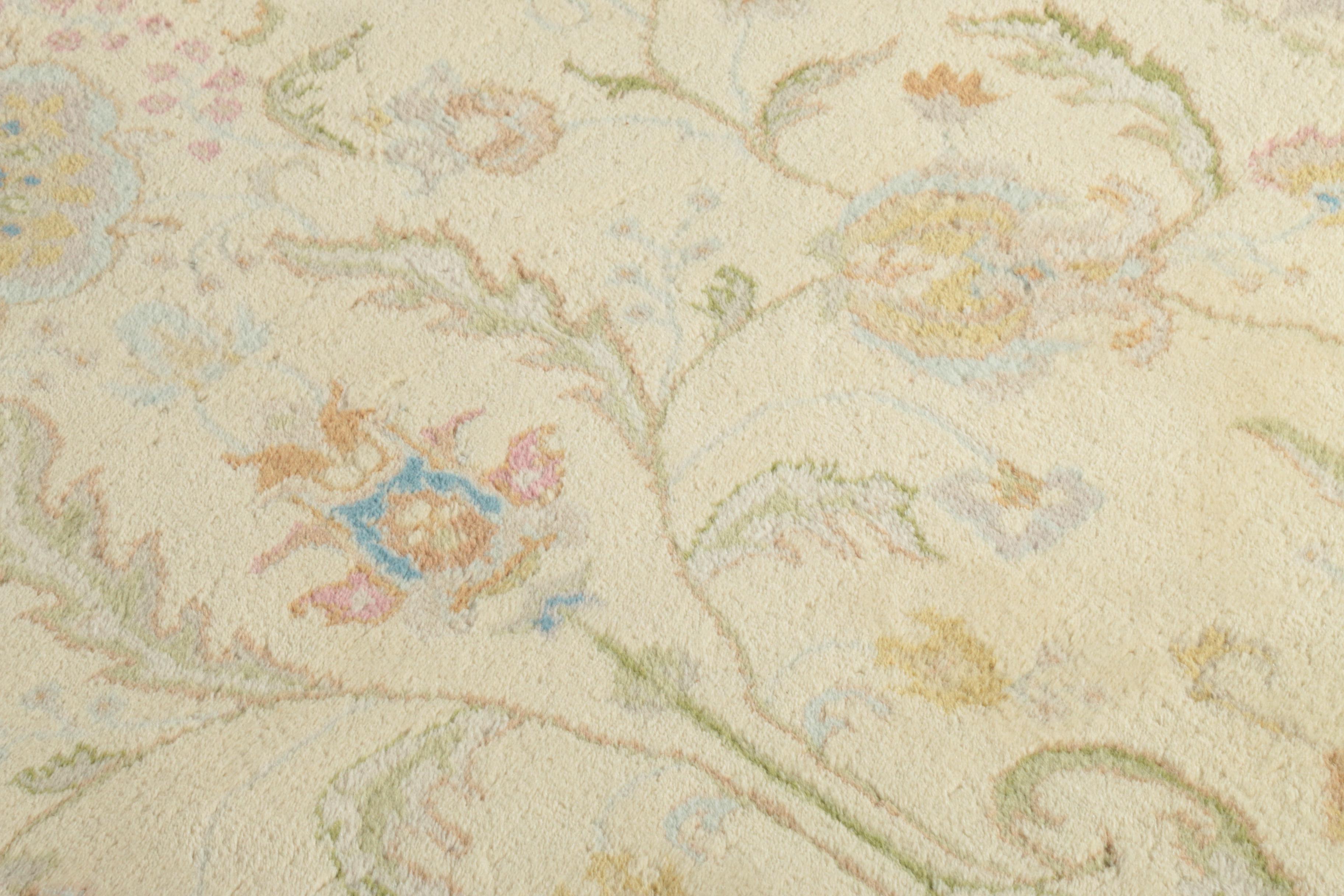 Hand-Knotted Chinese Wool Area Rug