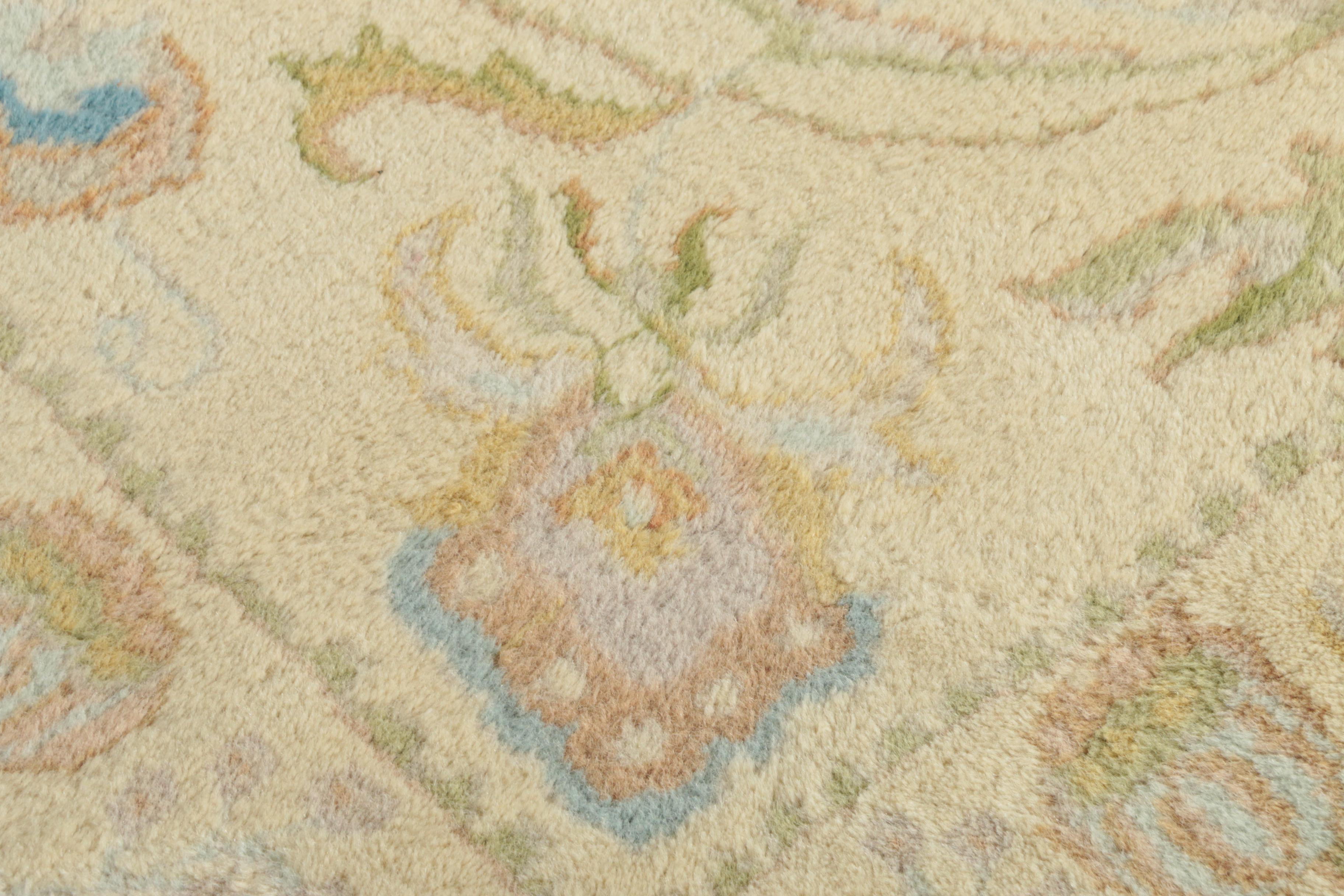 Hand-Knotted Chinese Wool Area Rug