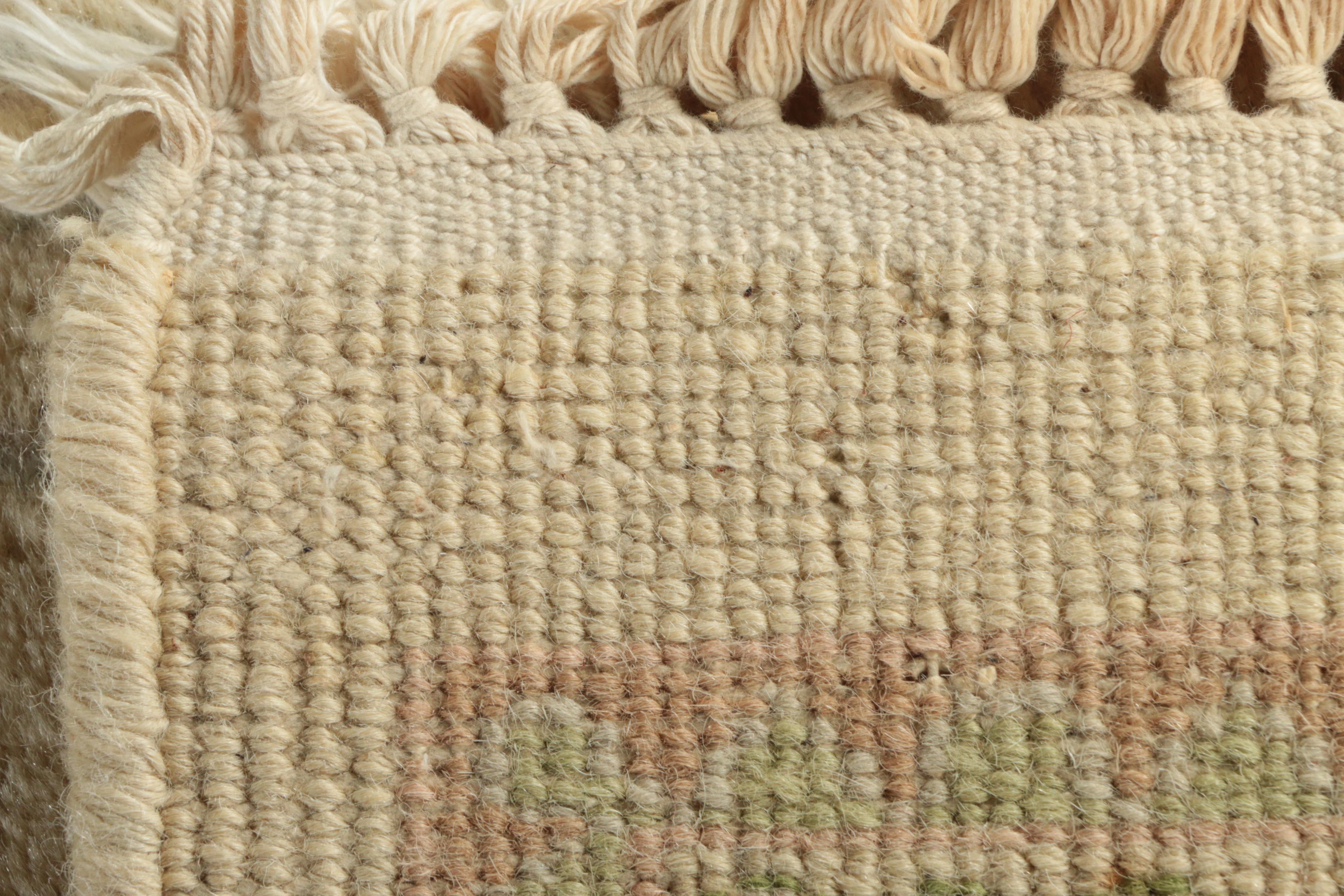 Hand-Knotted Chinese Wool Area Rug