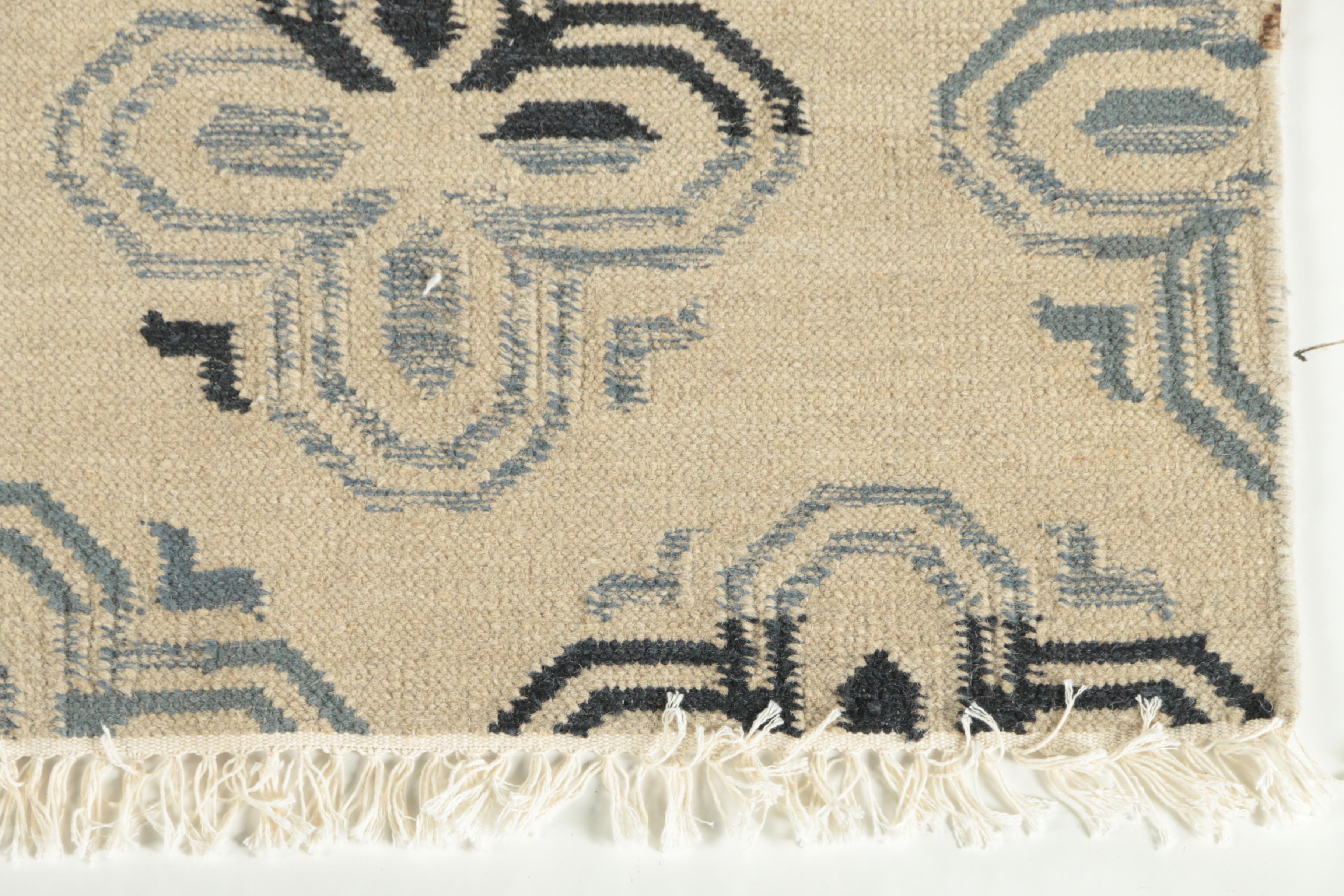 Contemporary Handwoven Wool Accent Rugs