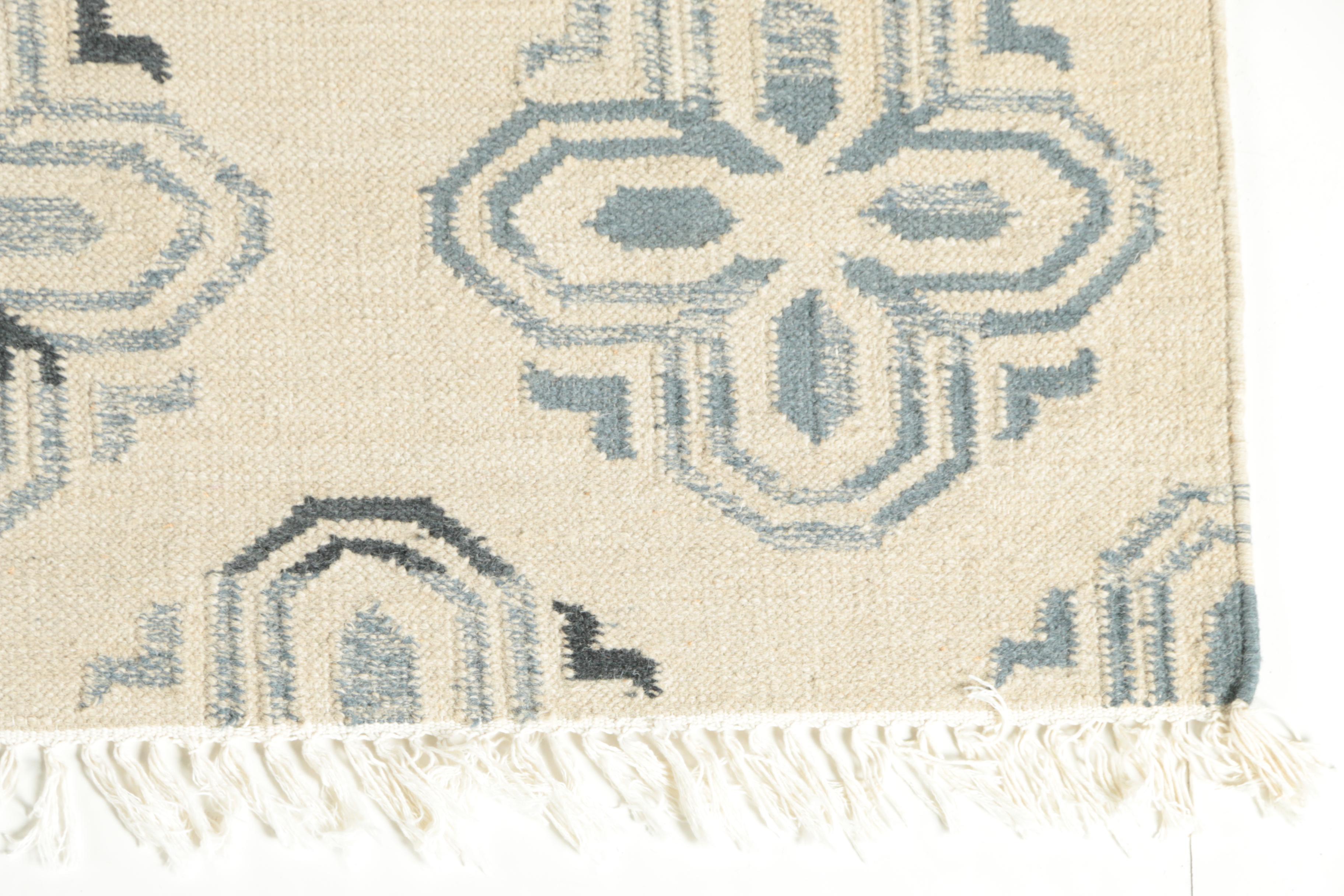 Contemporary Handwoven Wool Accent Rugs