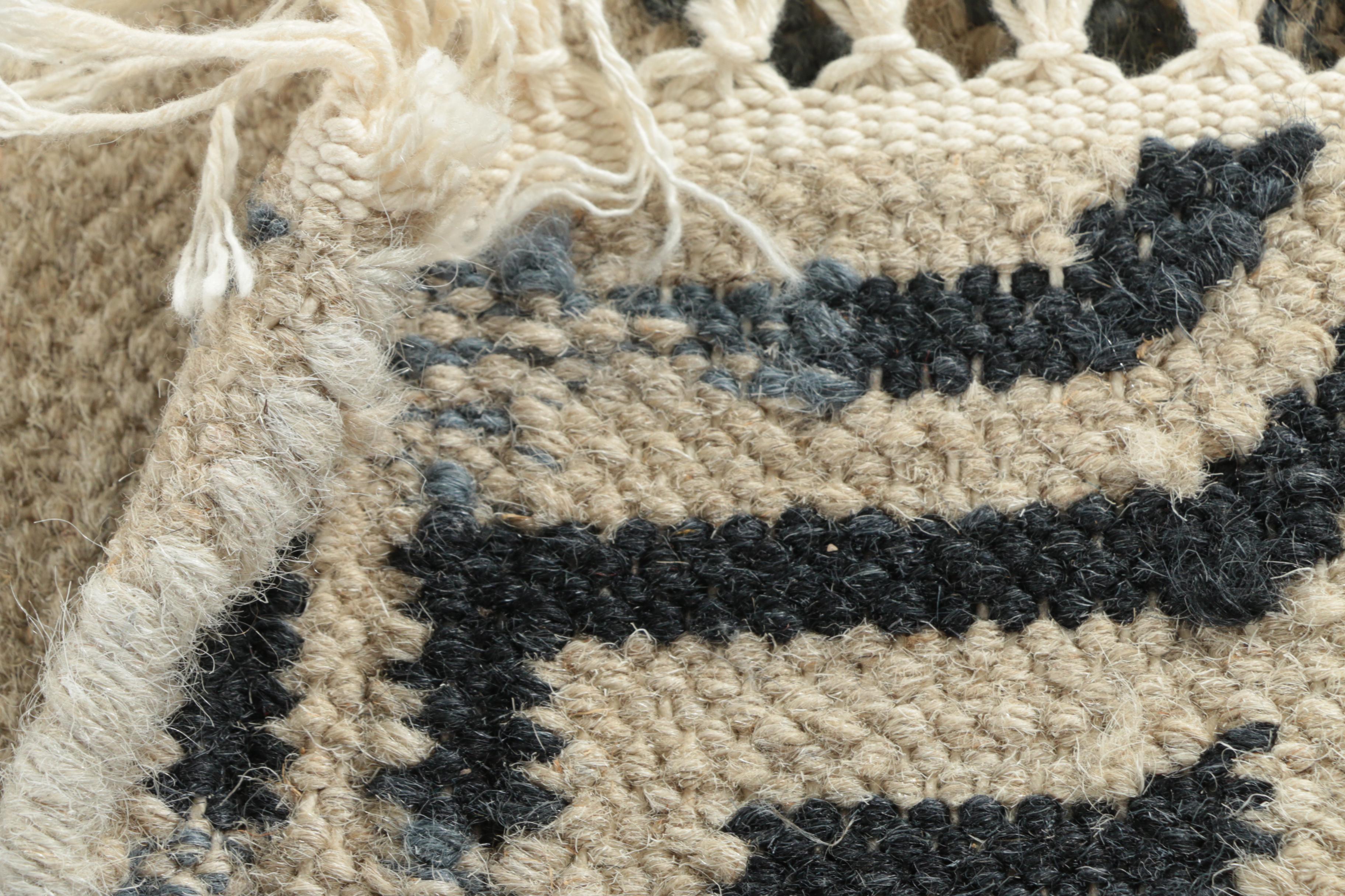 Contemporary Handwoven Wool Accent Rugs