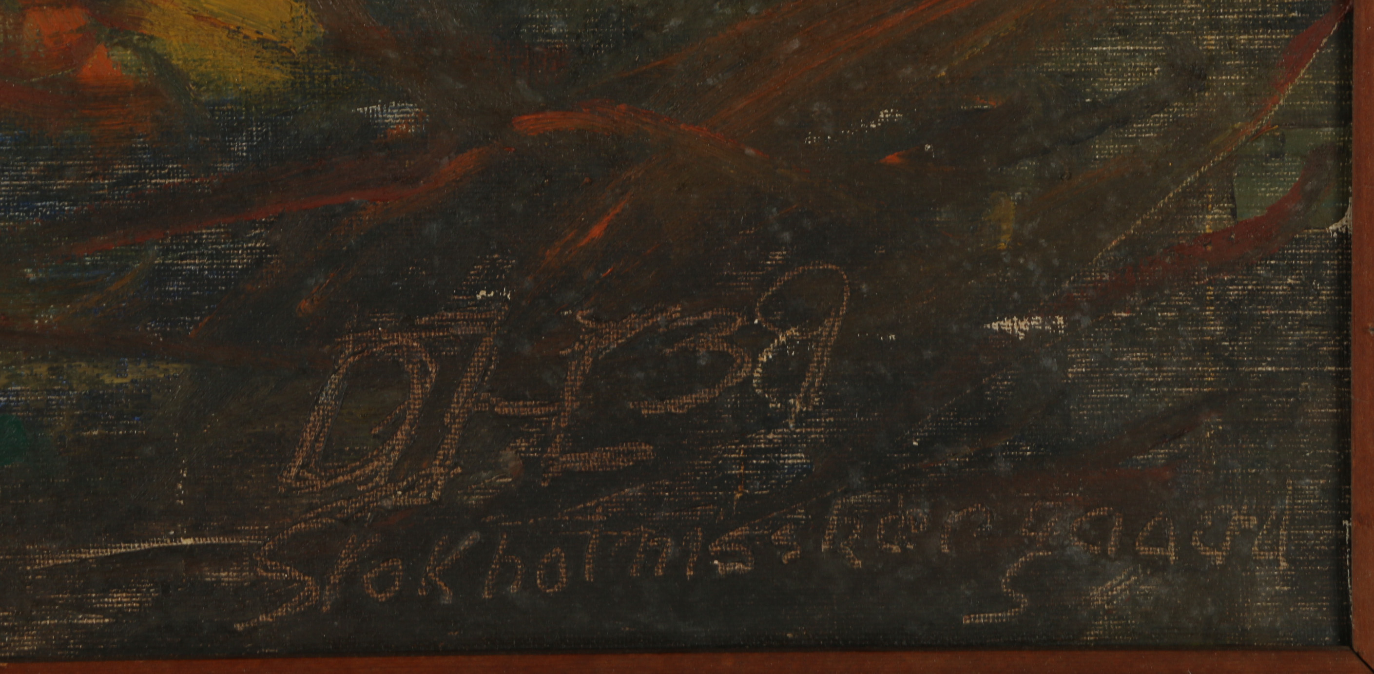 Early 20th Century Oil Painting