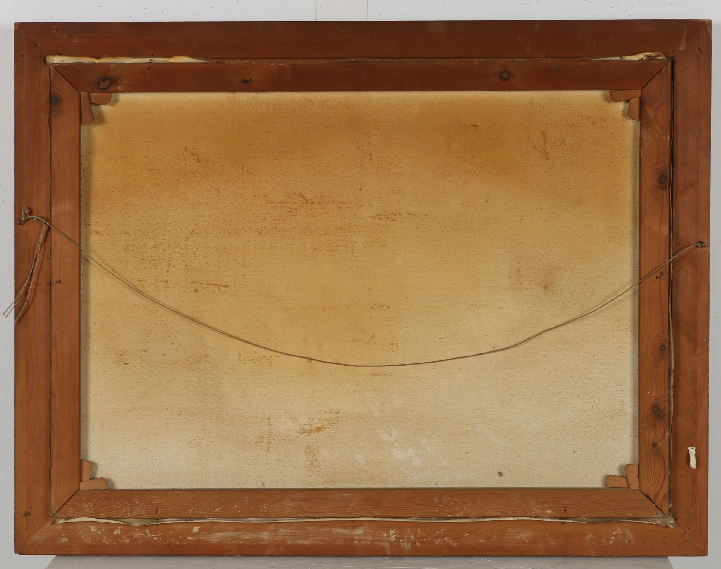 E. Birk Oil Painting