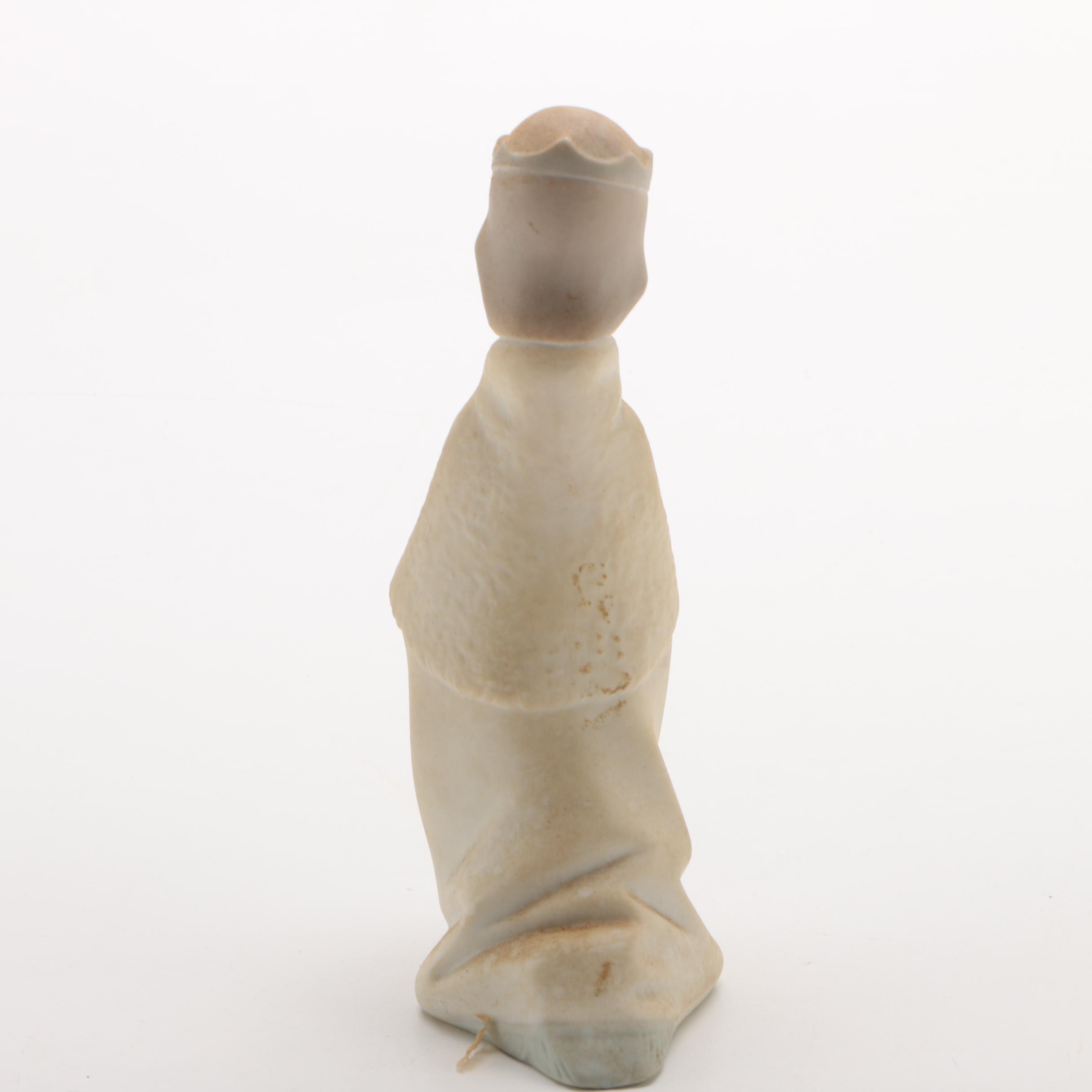 Lladró "King Melchior" Matte Porcelain Figurine
