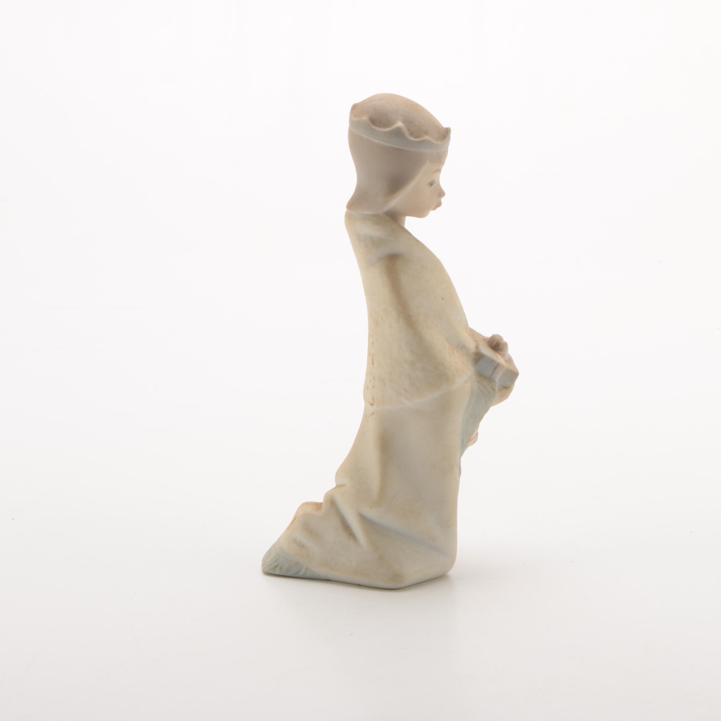 Lladró "King Melchior" Matte Porcelain Figurine