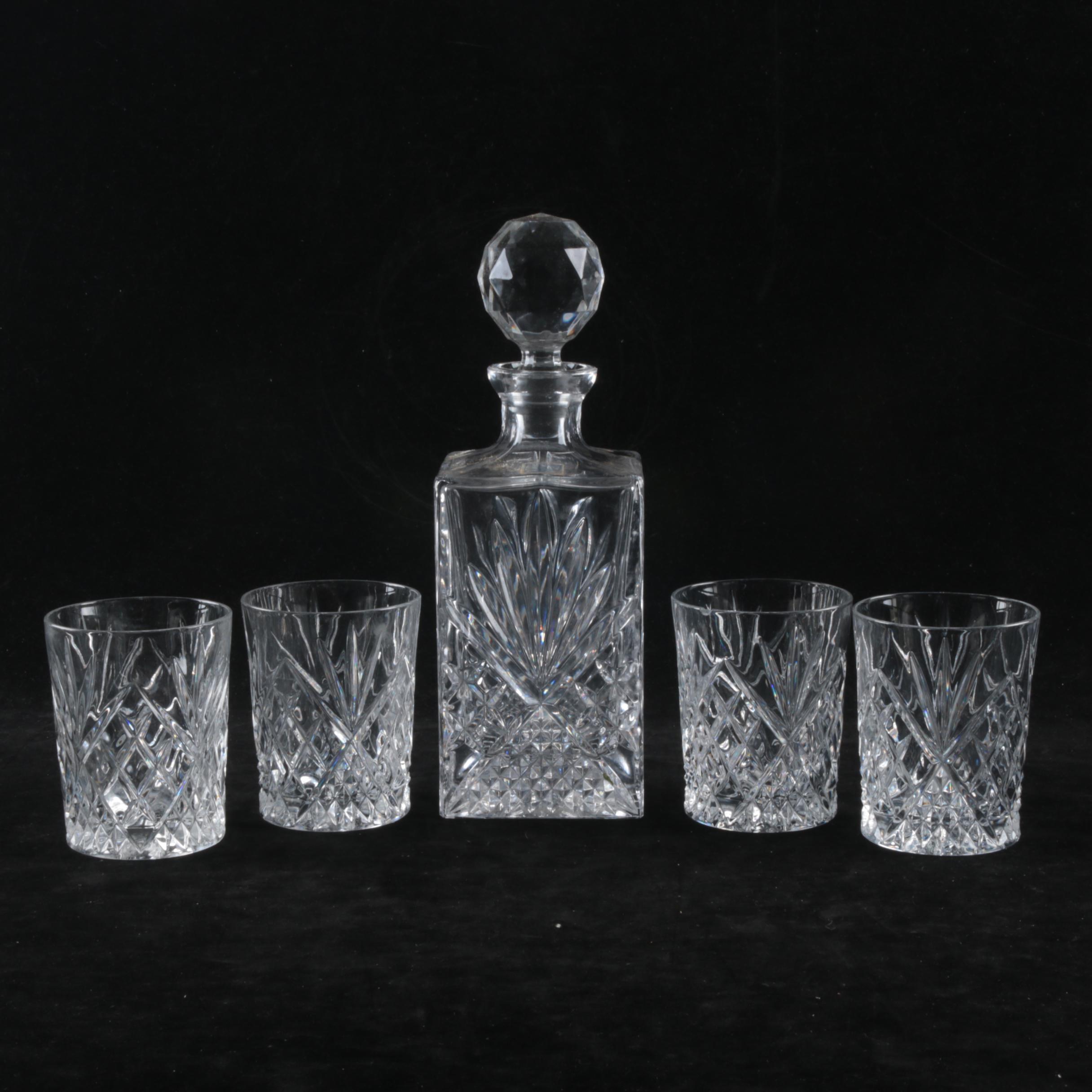 Royal Limited Crystal "Illusions" Whiskey Set