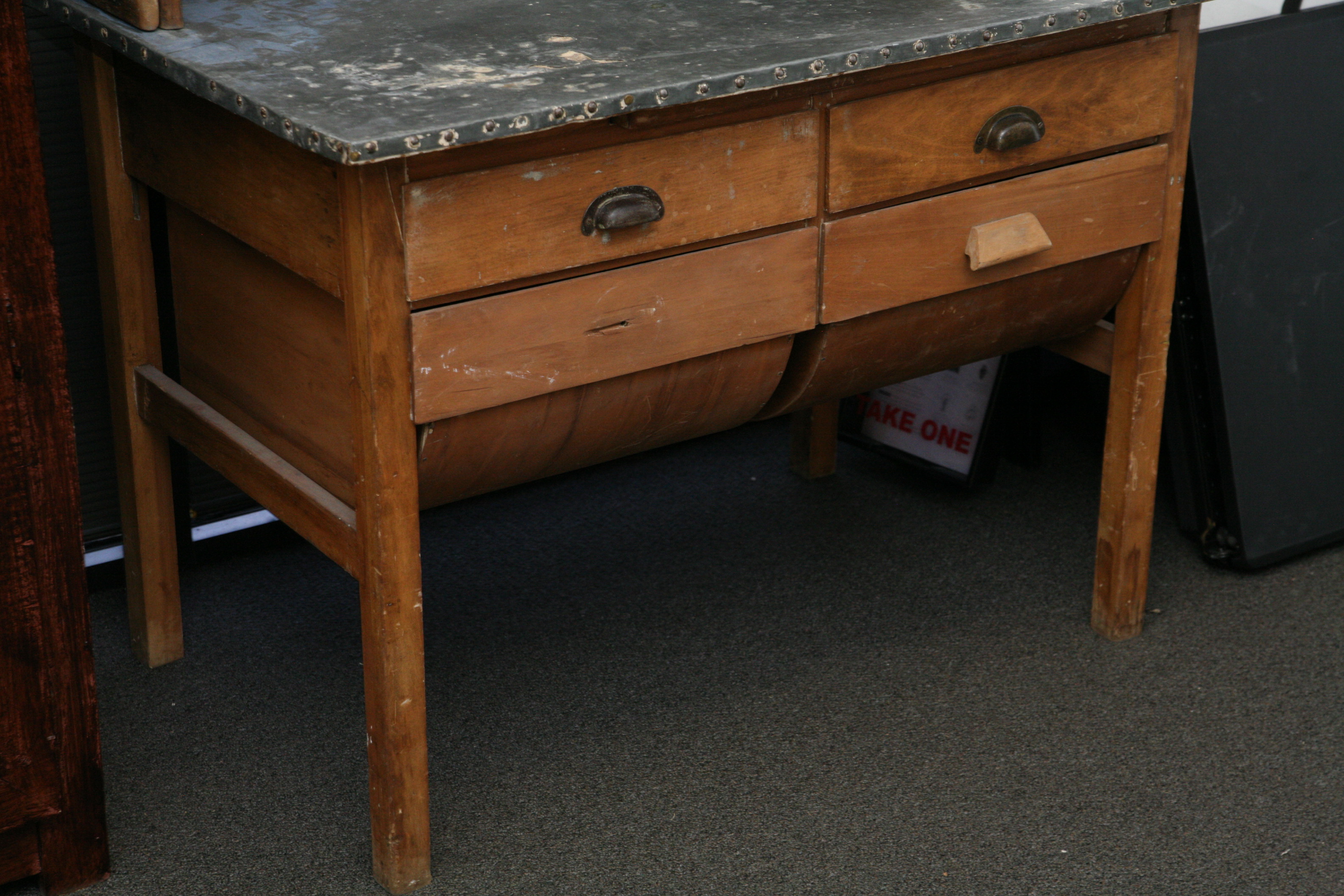 Vintage Hoosier Style Cabinet