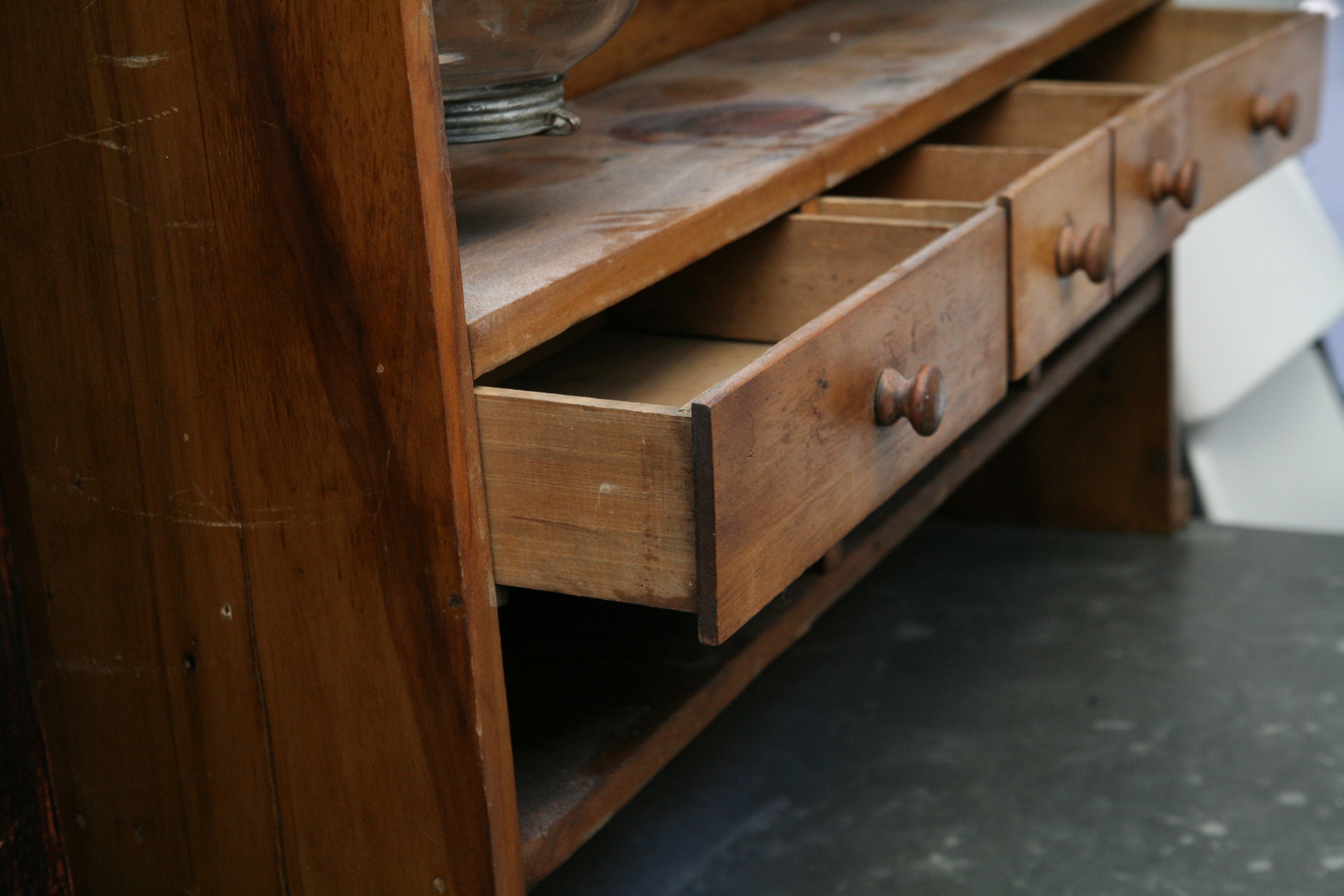 Vintage Hoosier Style Cabinet