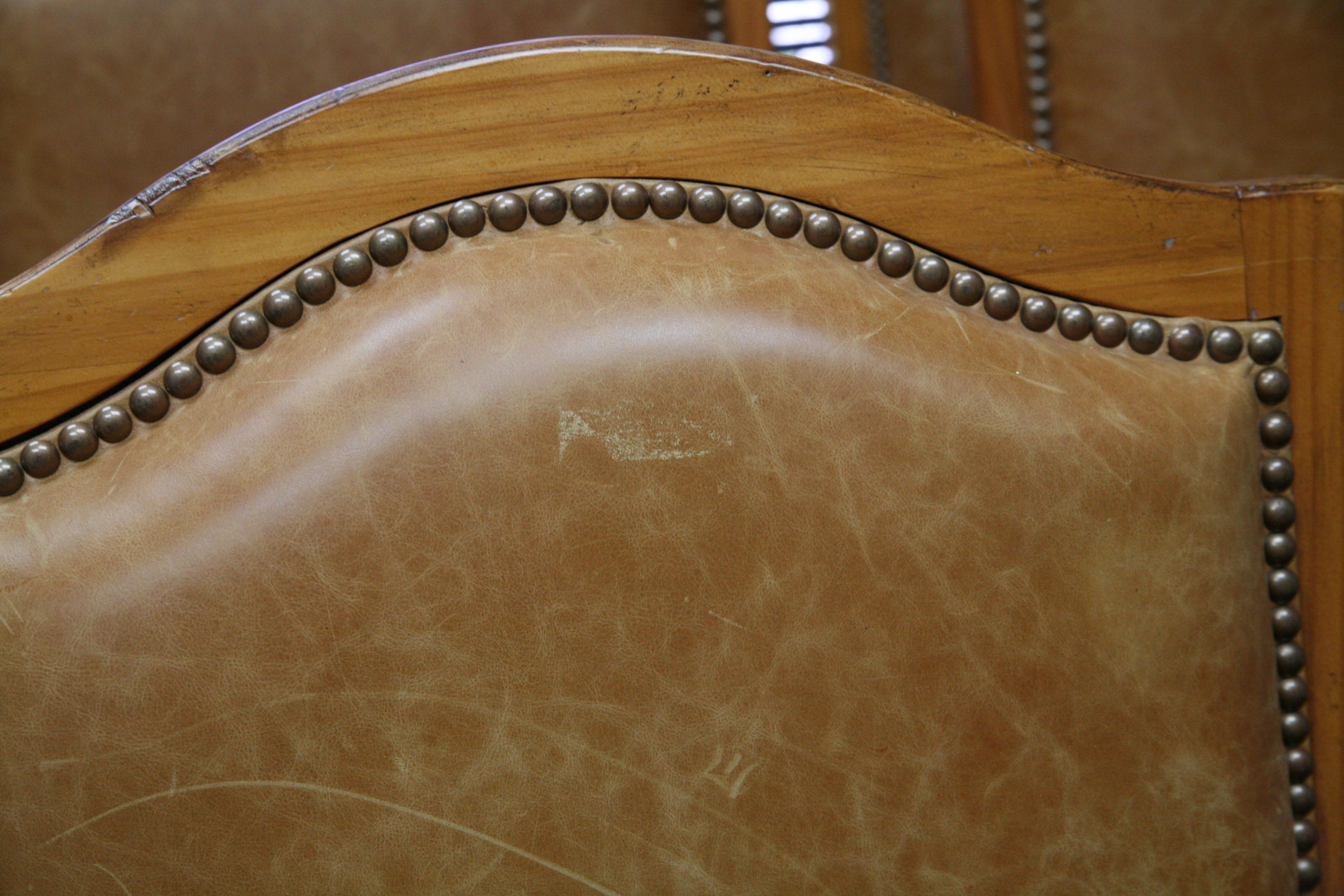 Faux Leather Upholstered Dining Chairs by Da Ya Foam Factory