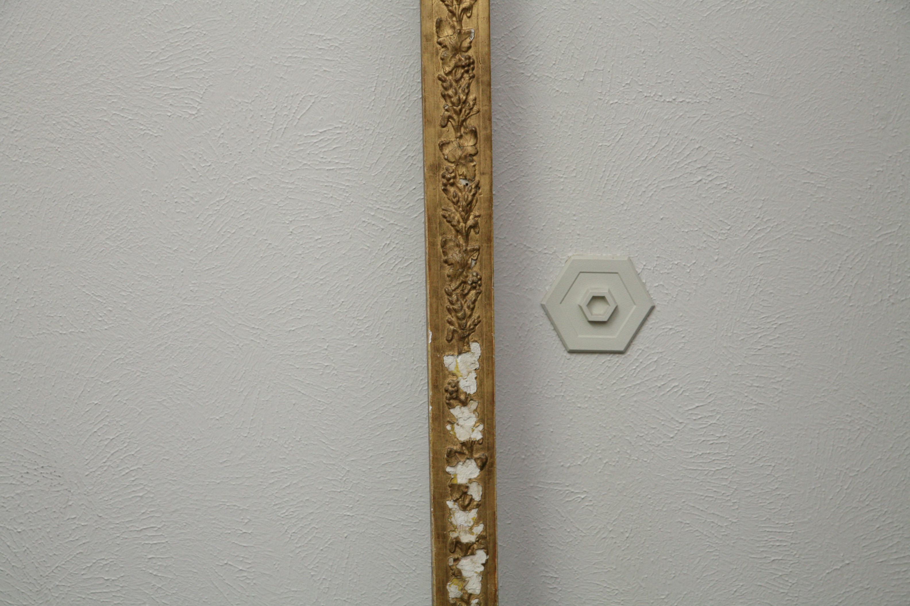 Gold-Tone Wooden Cross