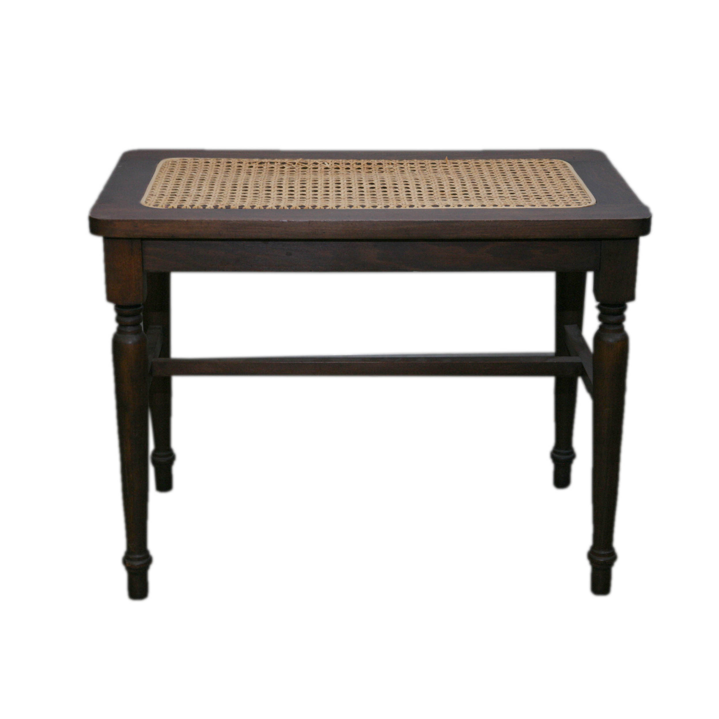 Caned Seat Bench