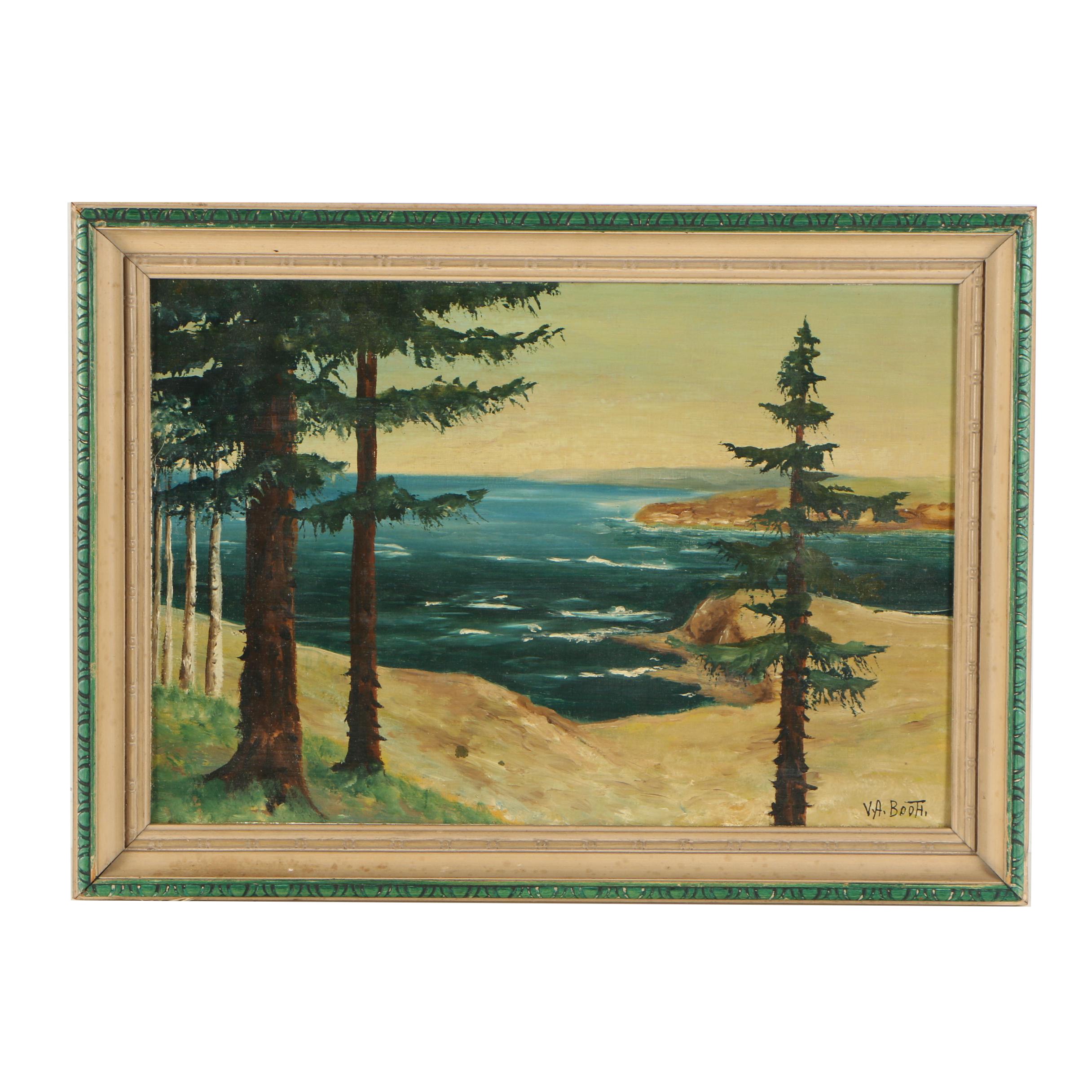 V. A. Booth Oil Painting