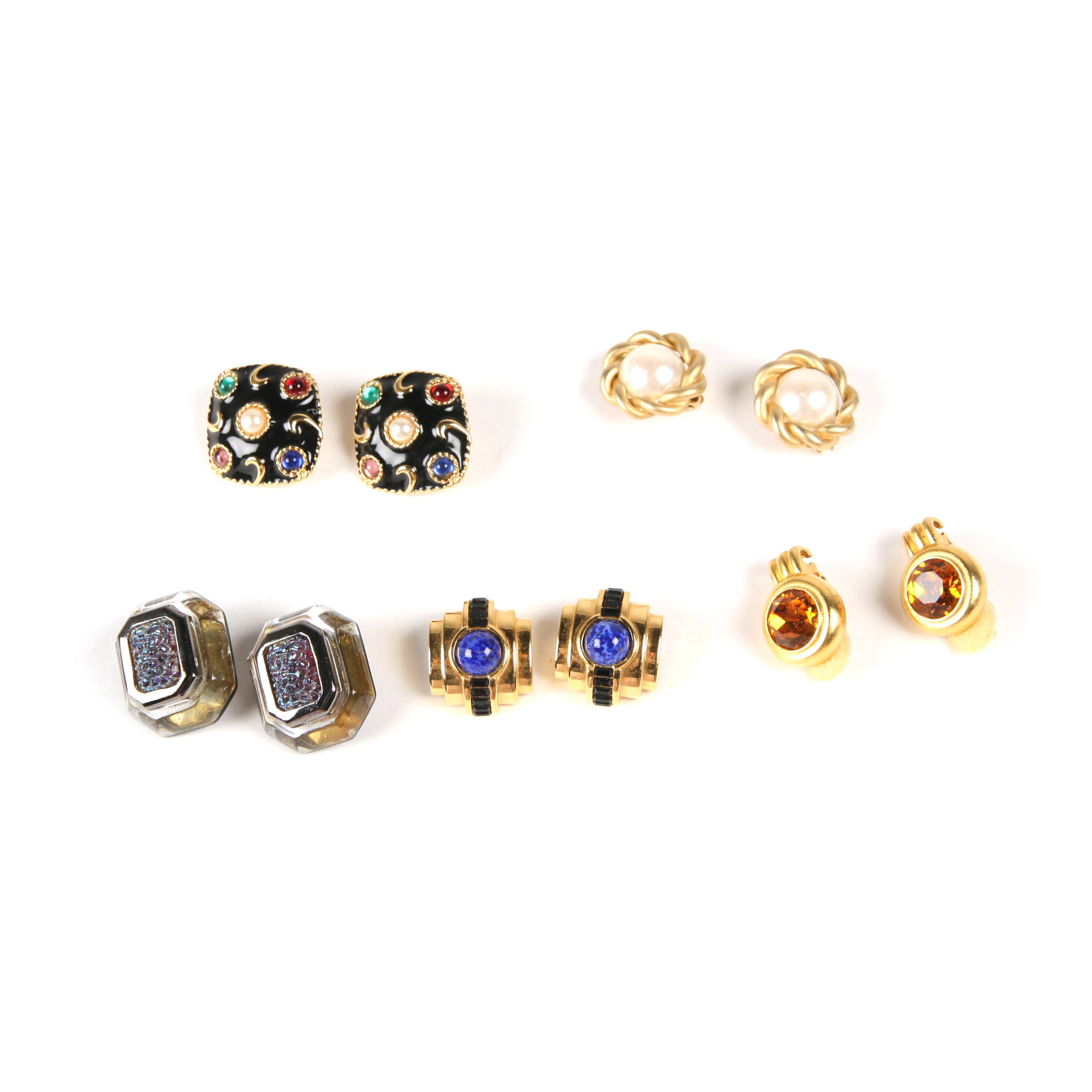 1980s Designer Jewelry Includng Diva, Ginnie Johanson, Edwin Pearl