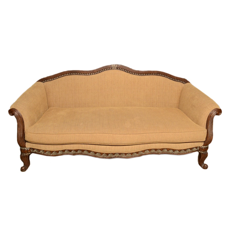 Louis XV Style Upholstered Sofa