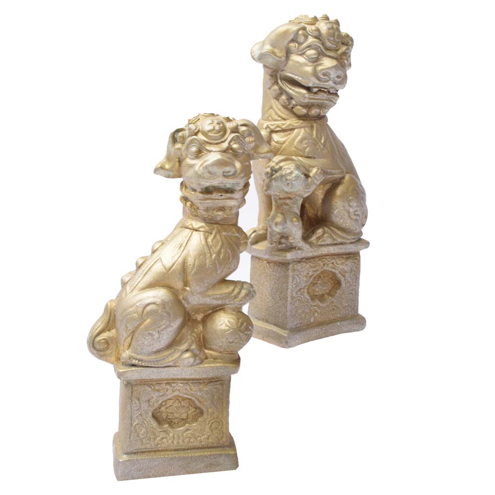 Chinese Guardian Lion Figurines