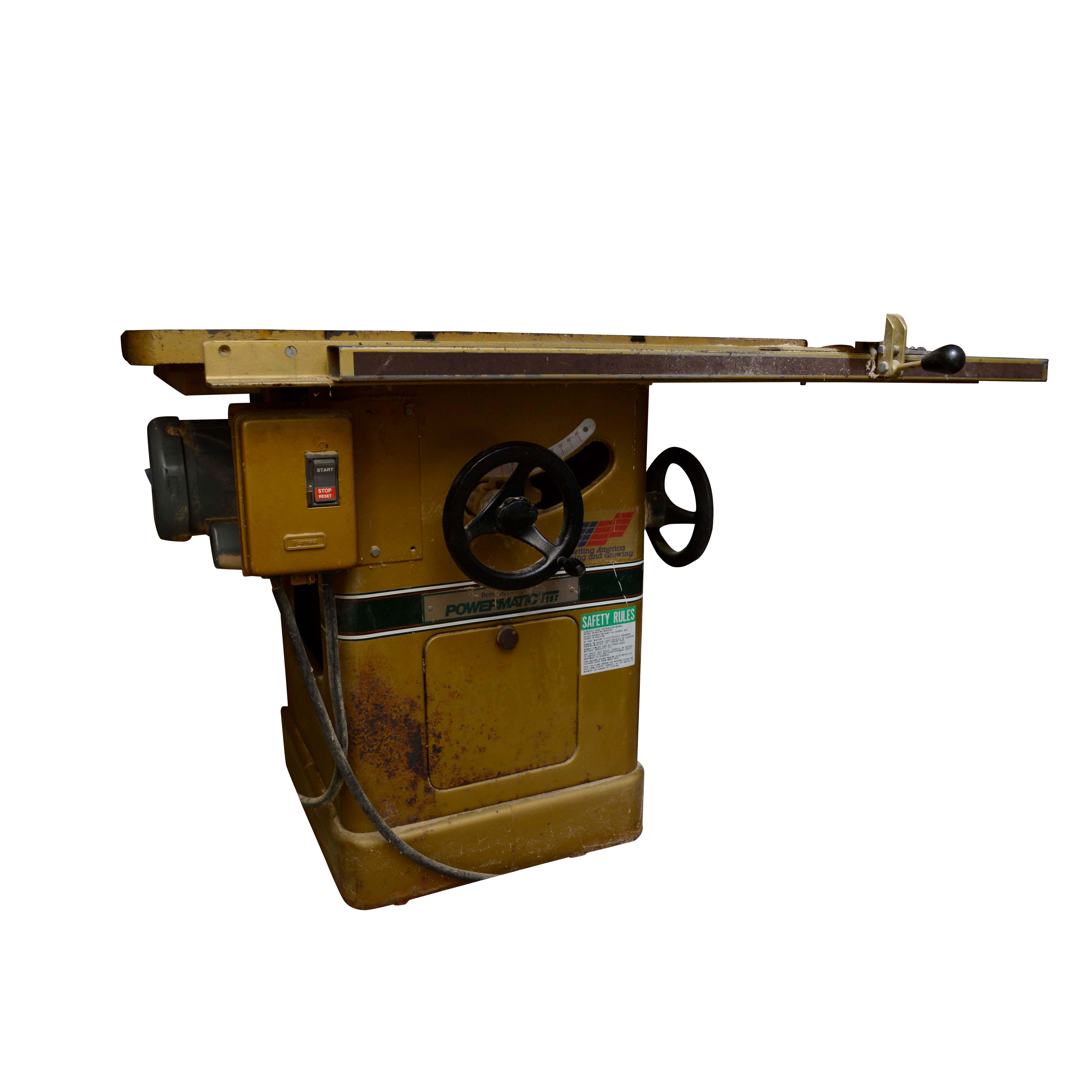 Vintage Powermatic Model 66  Table Saw