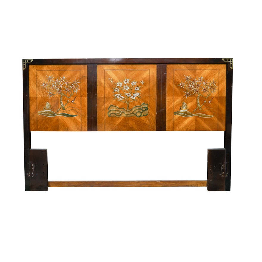 Chinese Inspired Queen Size Headboard