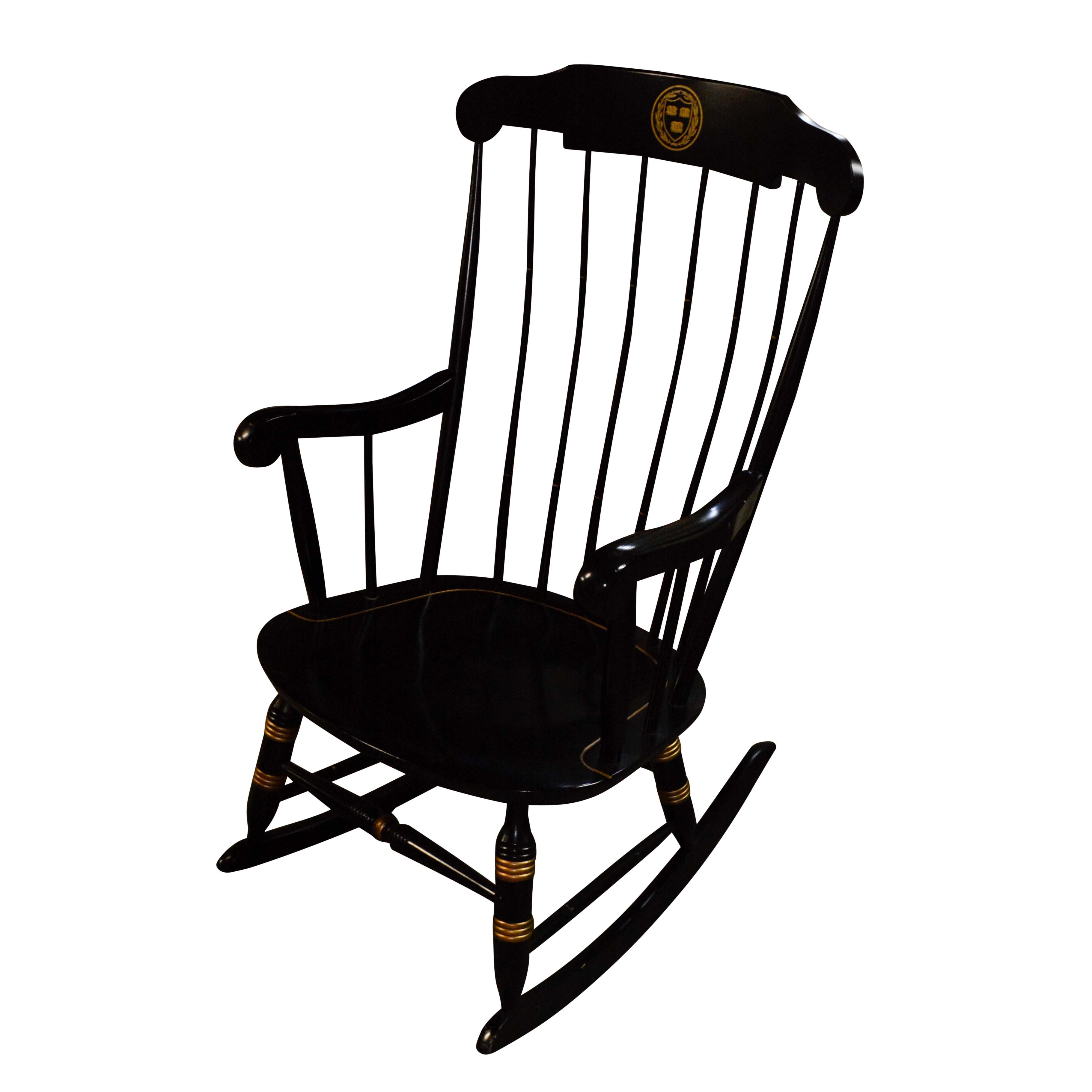 Vintage Harvard Rocking Chair by Nichols and Stone