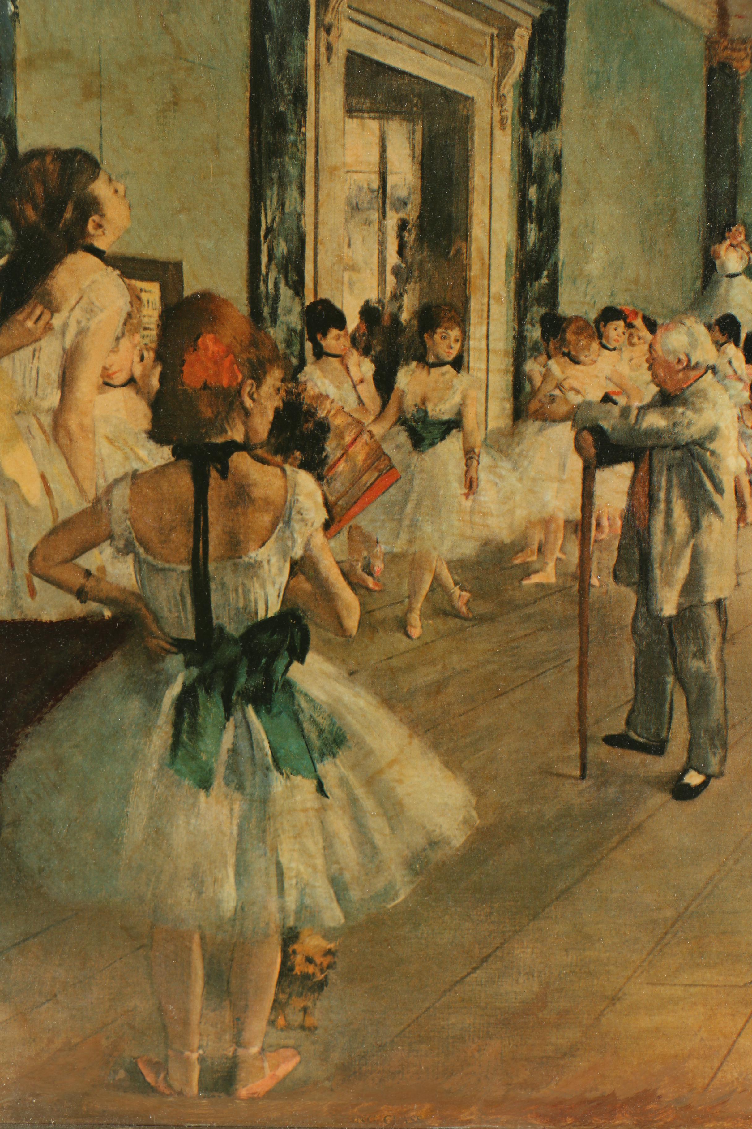 Offset Lithograph Reproduction Prints Featuring Degas, Manet and Renoir