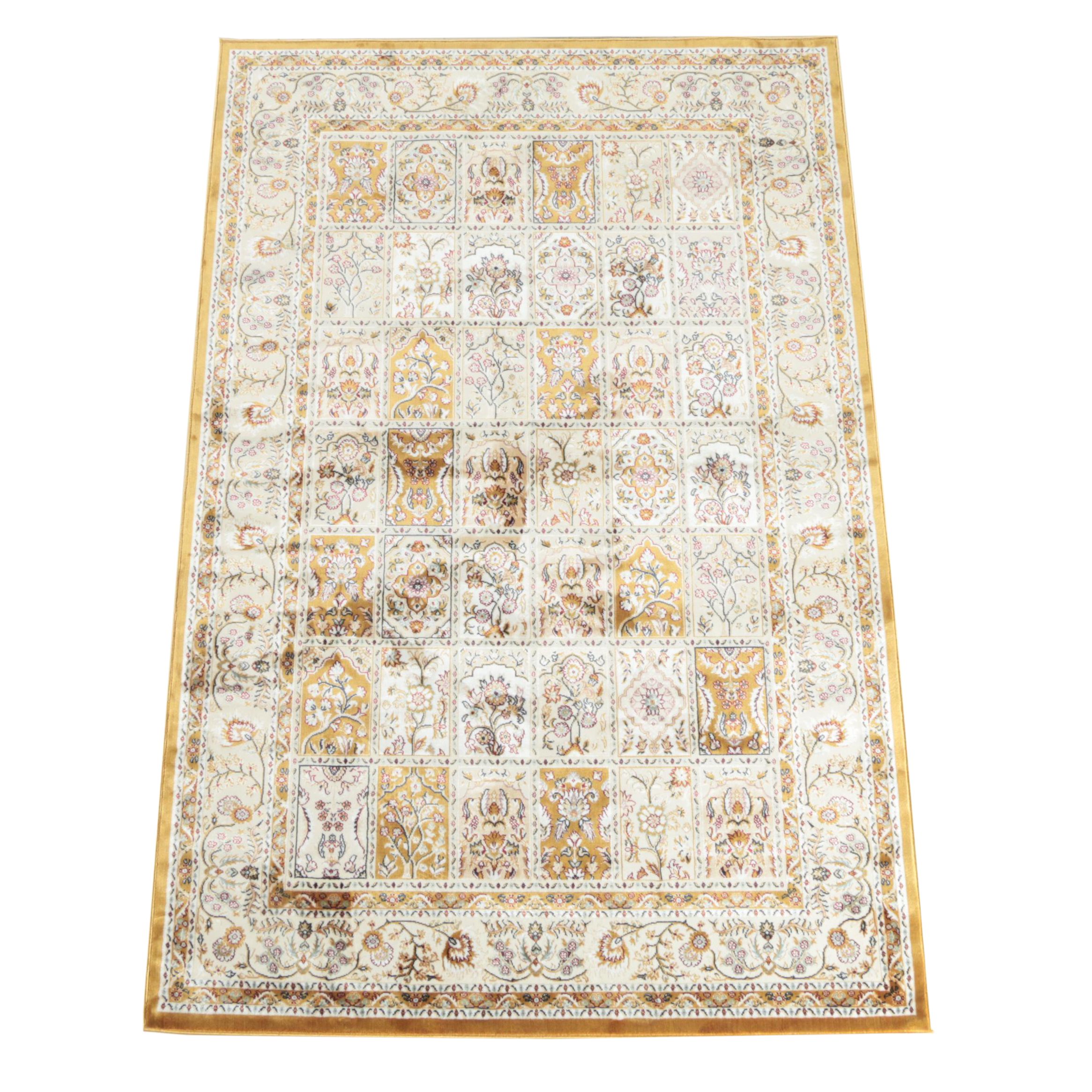 Power-Loomed Turkish "Ardahal Garden" Area Rug by Rugs America