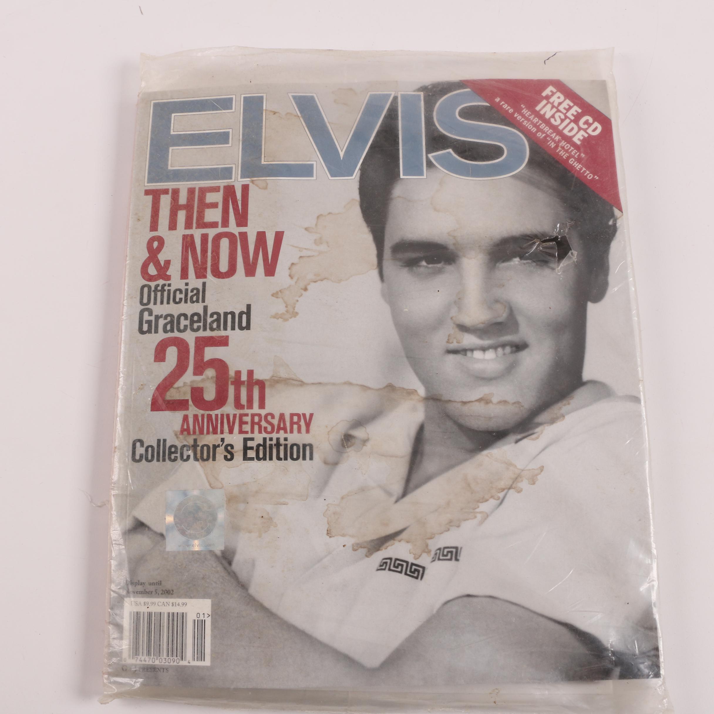 "Elvis: The Legend And The Music" and Other Elvis Presley Books and Magazines