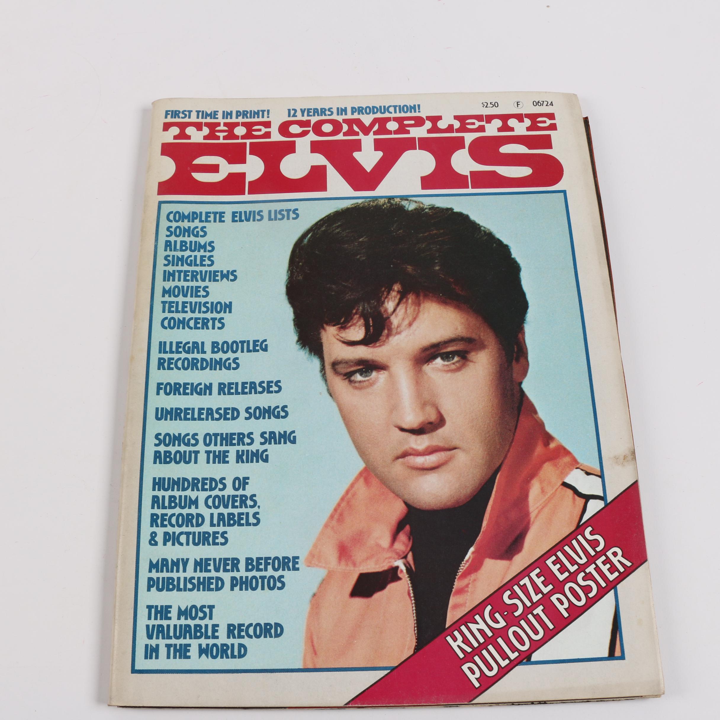 "Elvis: The Legend And The Music" and Other Elvis Presley Books and Magazines