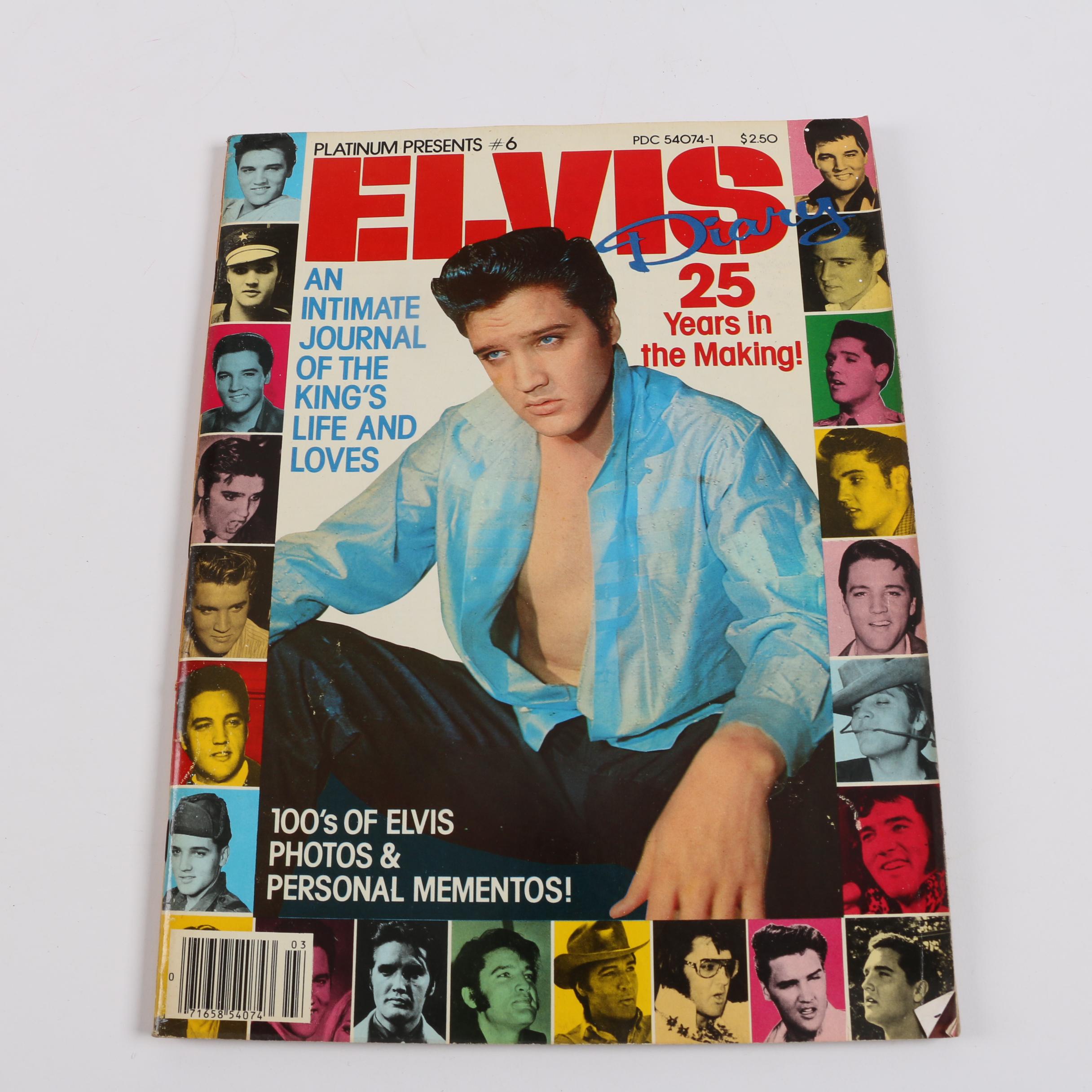"Elvis: The Legend And The Music" and Other Elvis Presley Books and Magazines