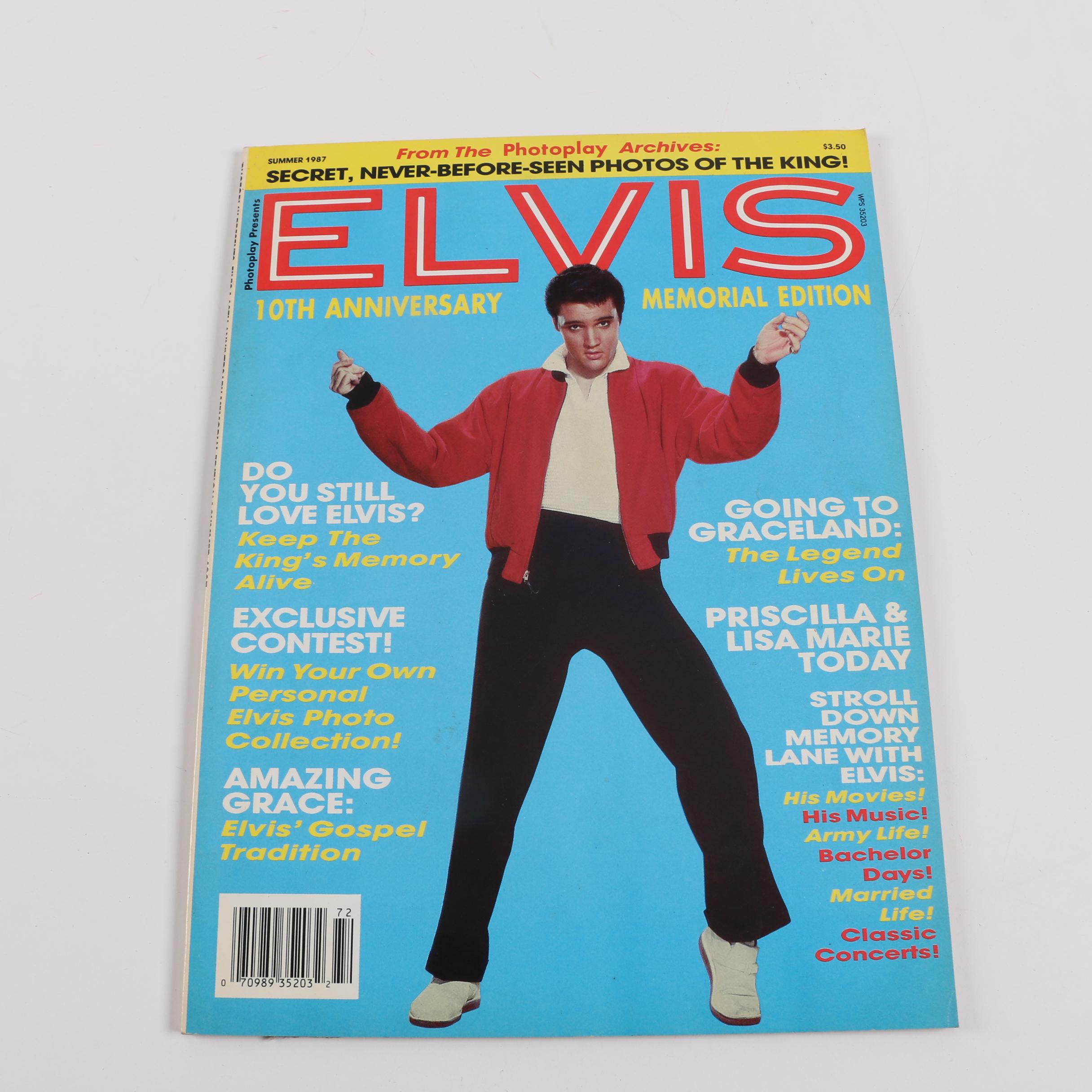 "Elvis: The Legend And The Music" and Other Elvis Presley Books and Magazines