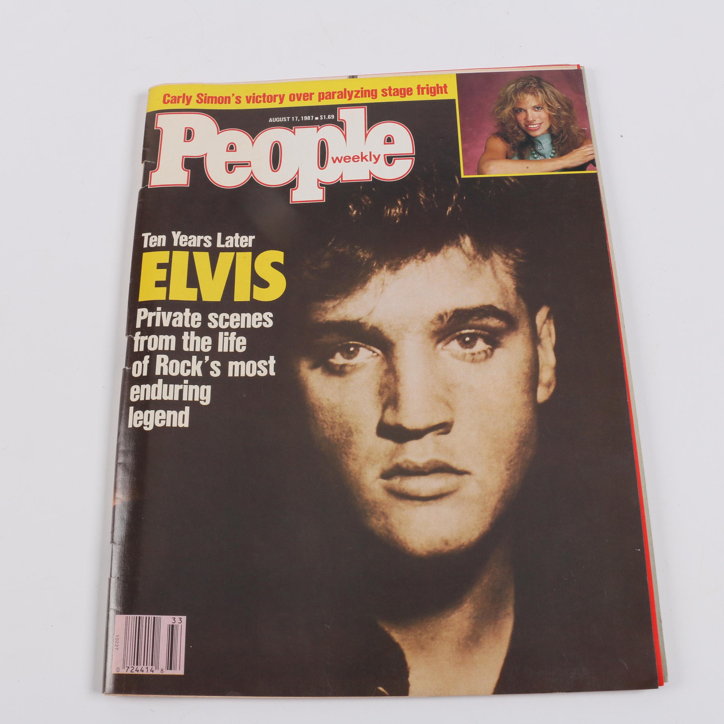 "Elvis: The Legend And The Music" and Other Elvis Presley Books and Magazines