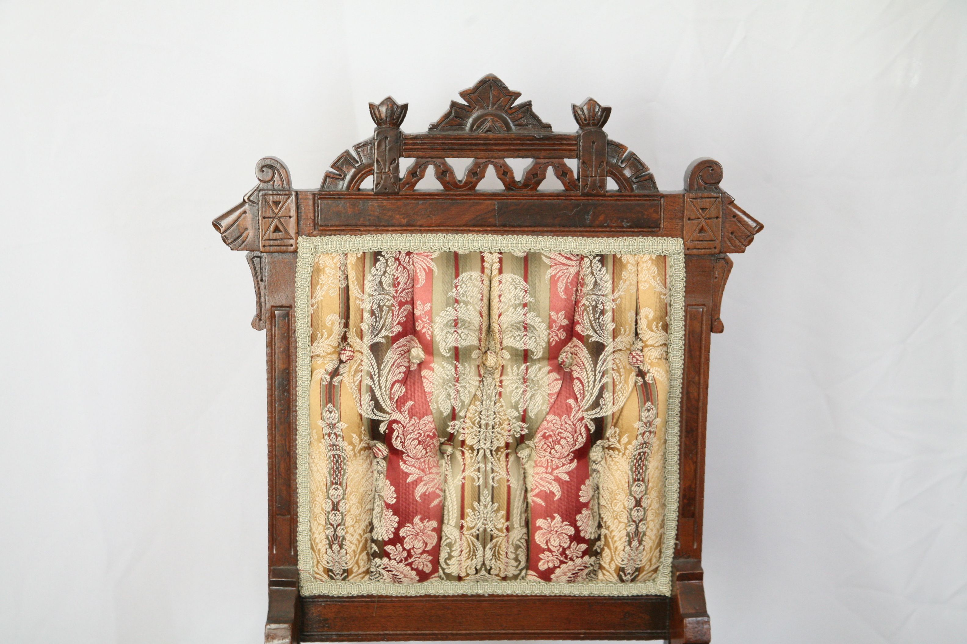 Antique Eastlake Mahogany Side Chairs