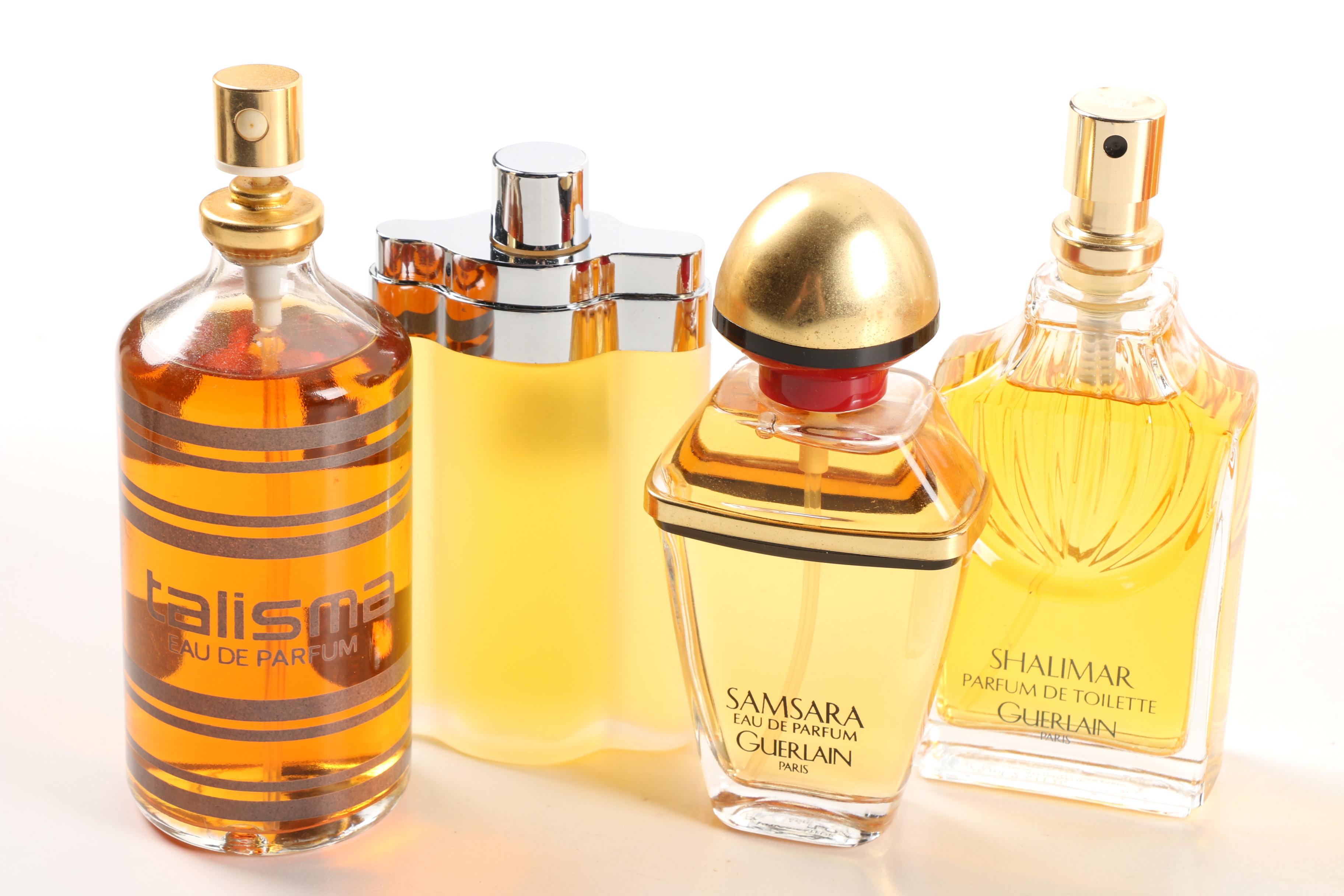 Perfume Including Chanel "Coco" and Oscar de la Renta