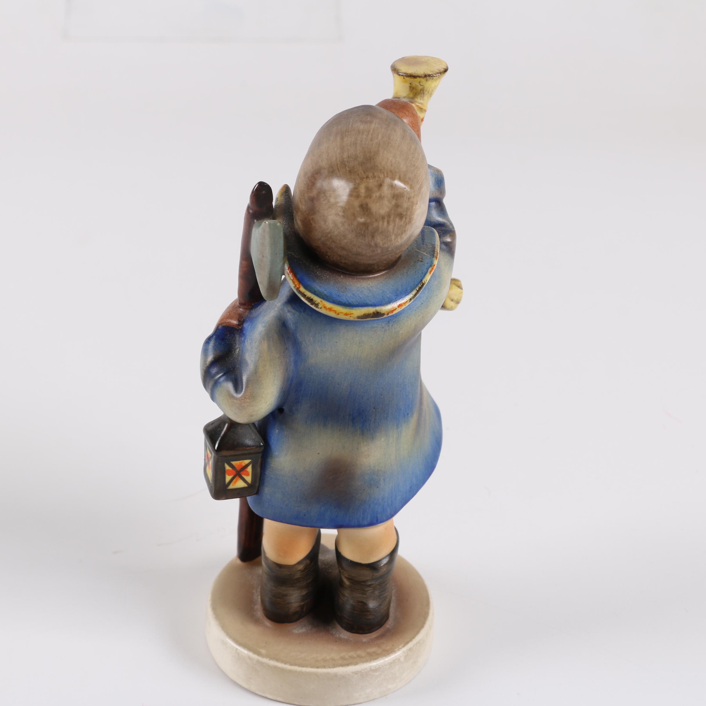 Hummel "Let's Sing" Ash Receiver and "Hear Ye, Hear Ye" Figurine