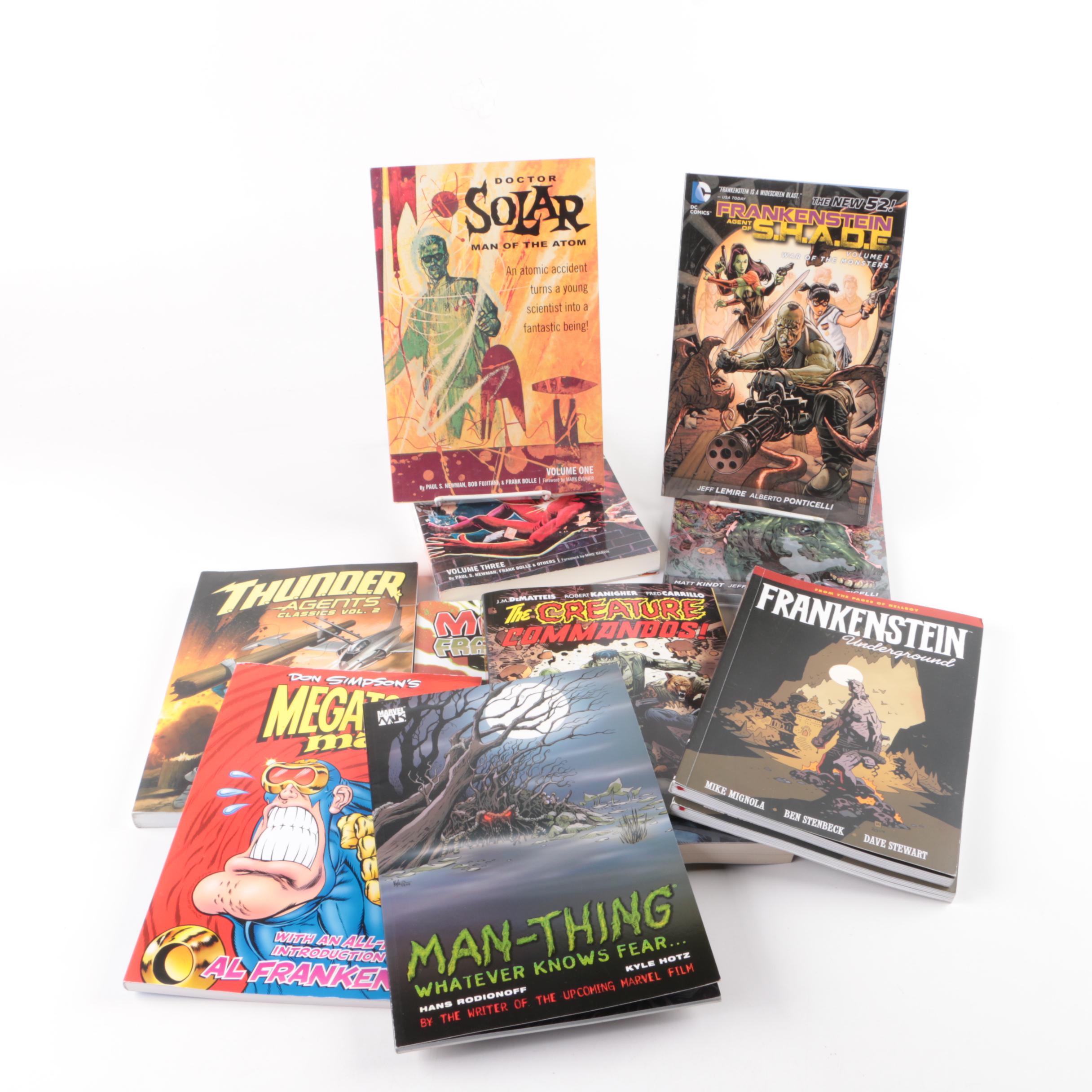 Modern Age Comic Books Including "Frankenstein Agent of S.H.A.D.E"