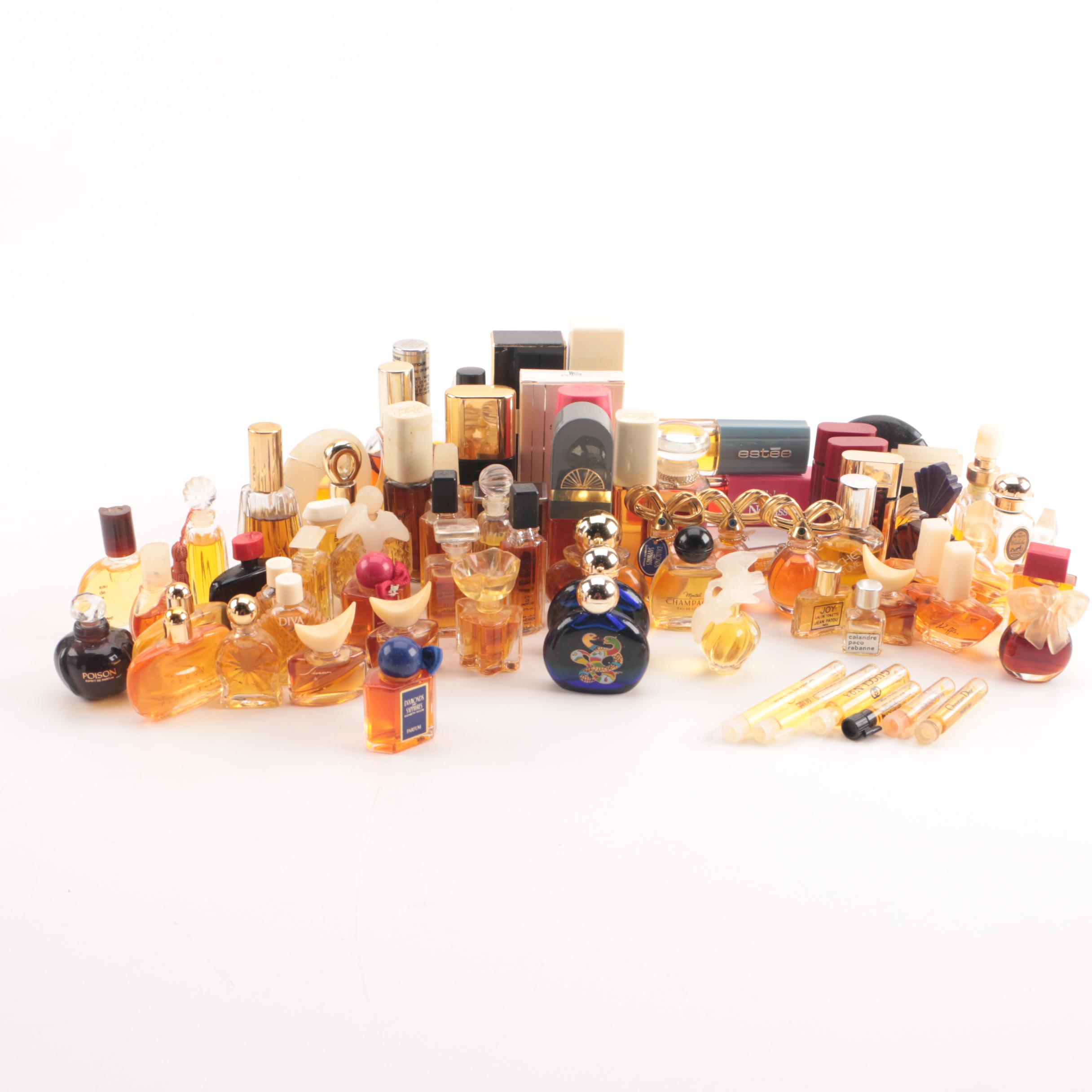 Perfume Including Hermès "Calèche" and Gucci "No. 3"