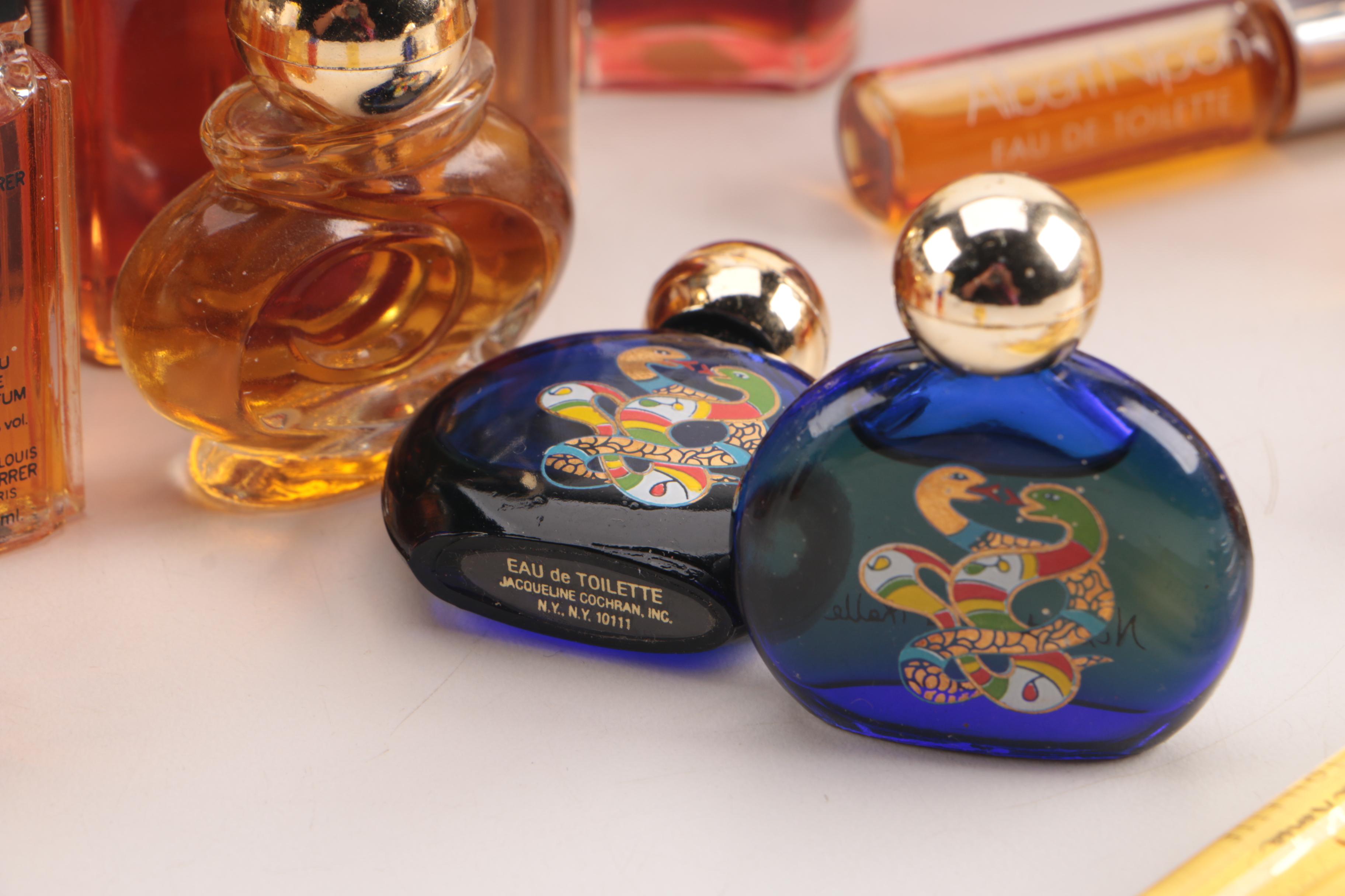 Perfume Including Hermès "Calèche" and Gucci "No. 3"