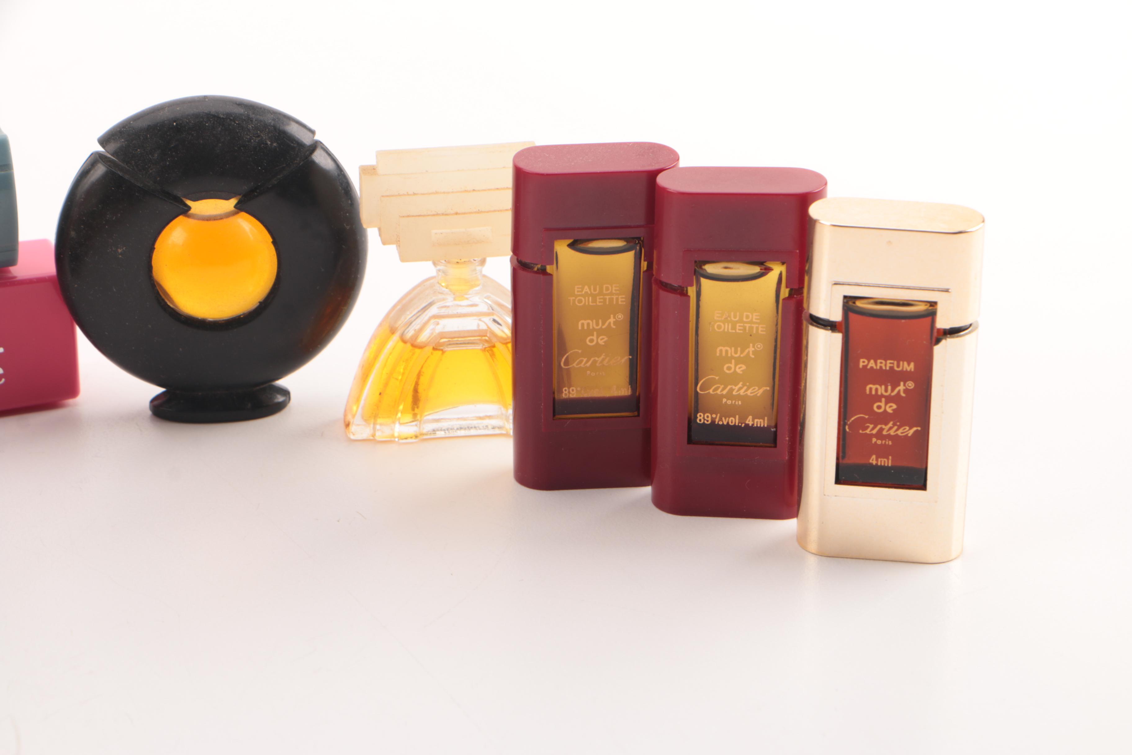 Perfume Including Hermès "Calèche" and Gucci "No. 3"