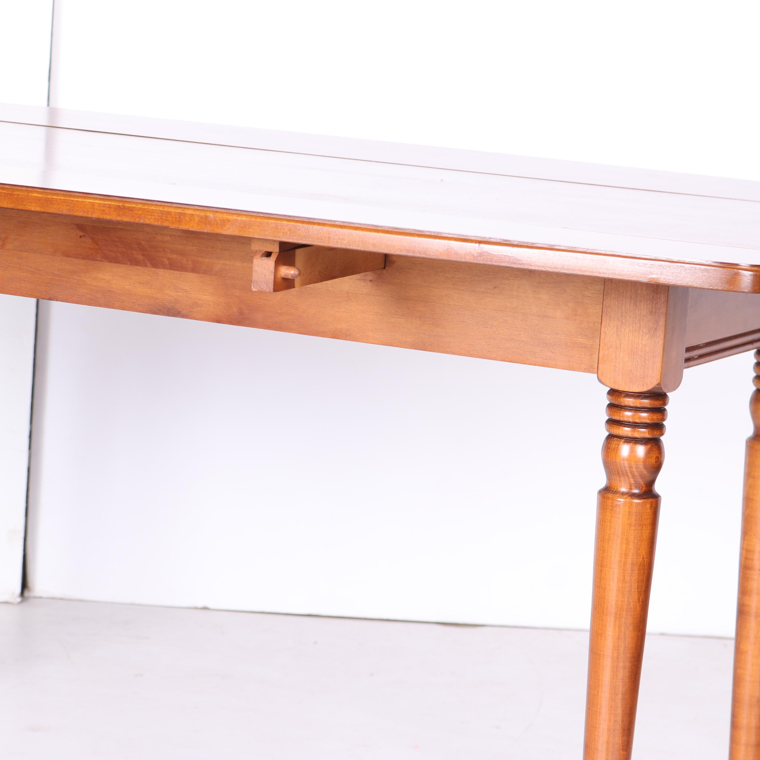 Vintage Maple Drop Leaf Table by Tell City