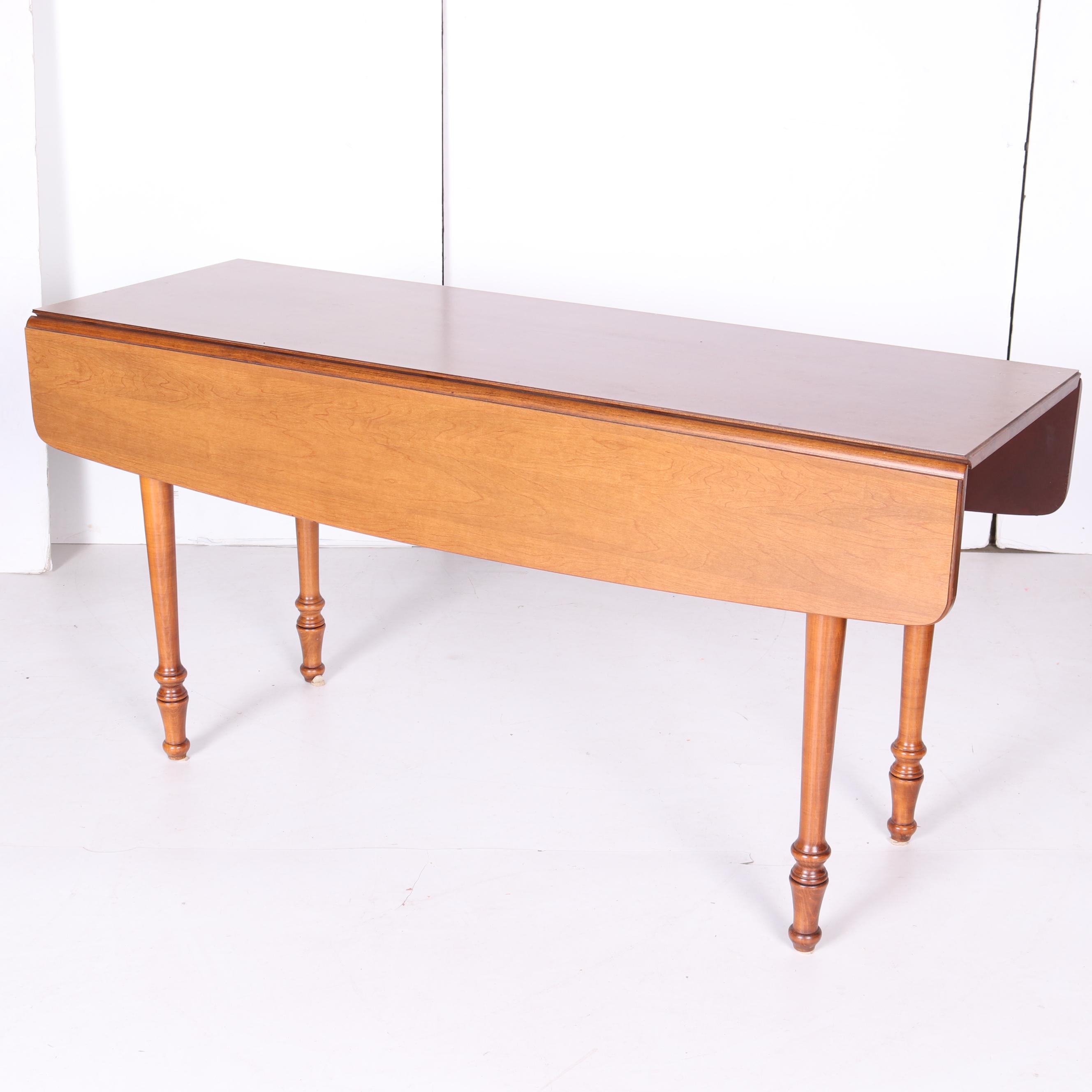 Vintage Maple Drop Leaf Table by Tell City