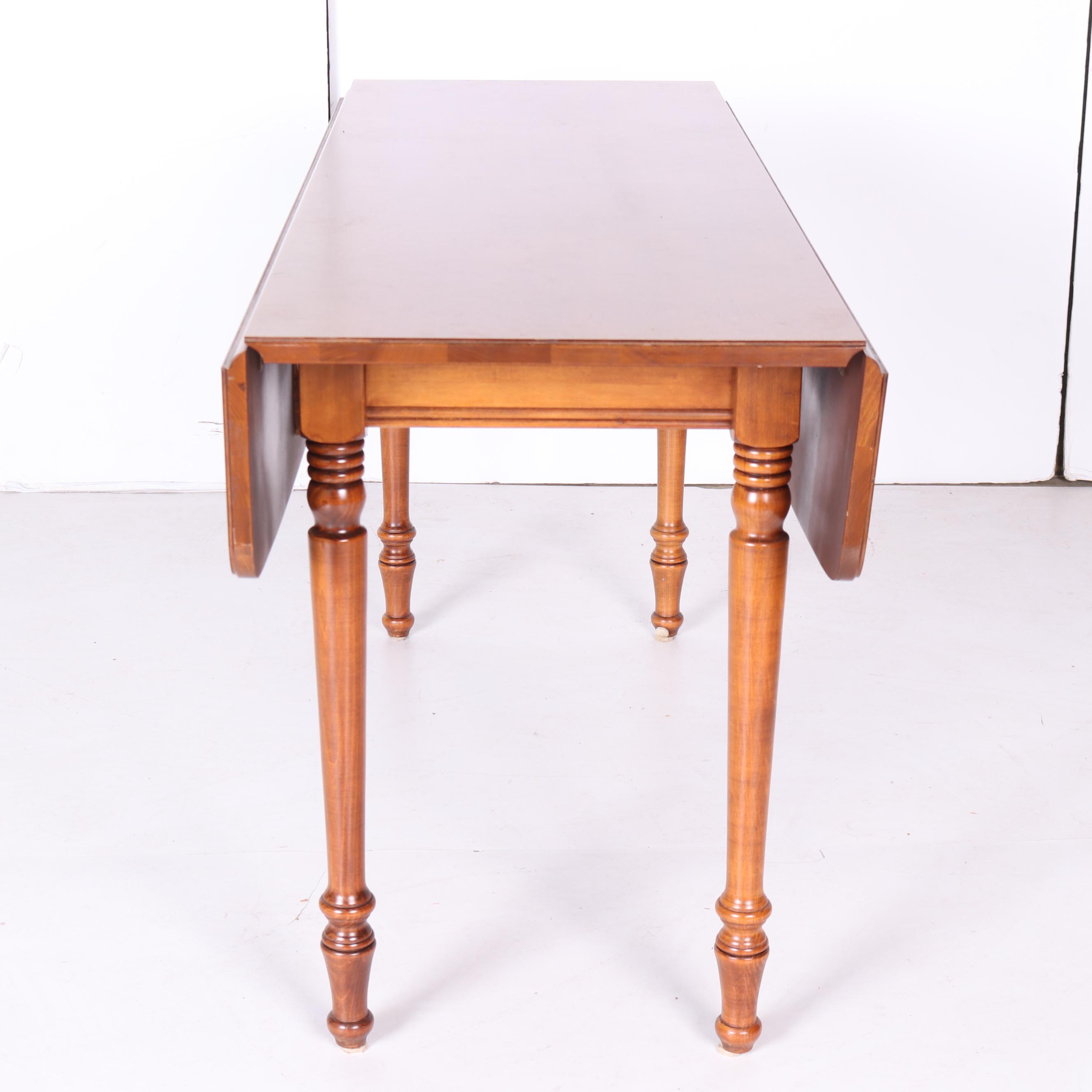 Vintage Maple Drop Leaf Table by Tell City