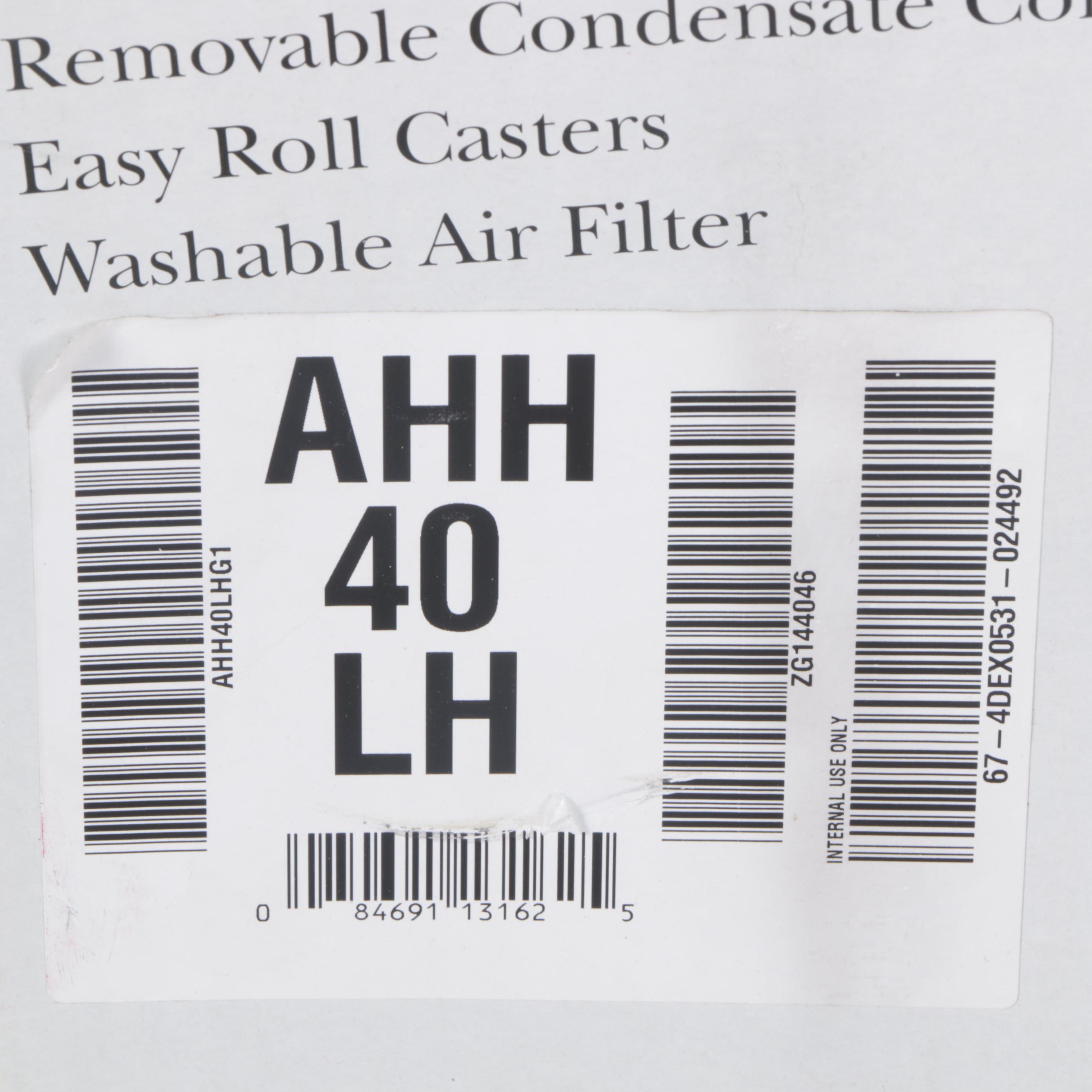 General Electric Dehumidifier