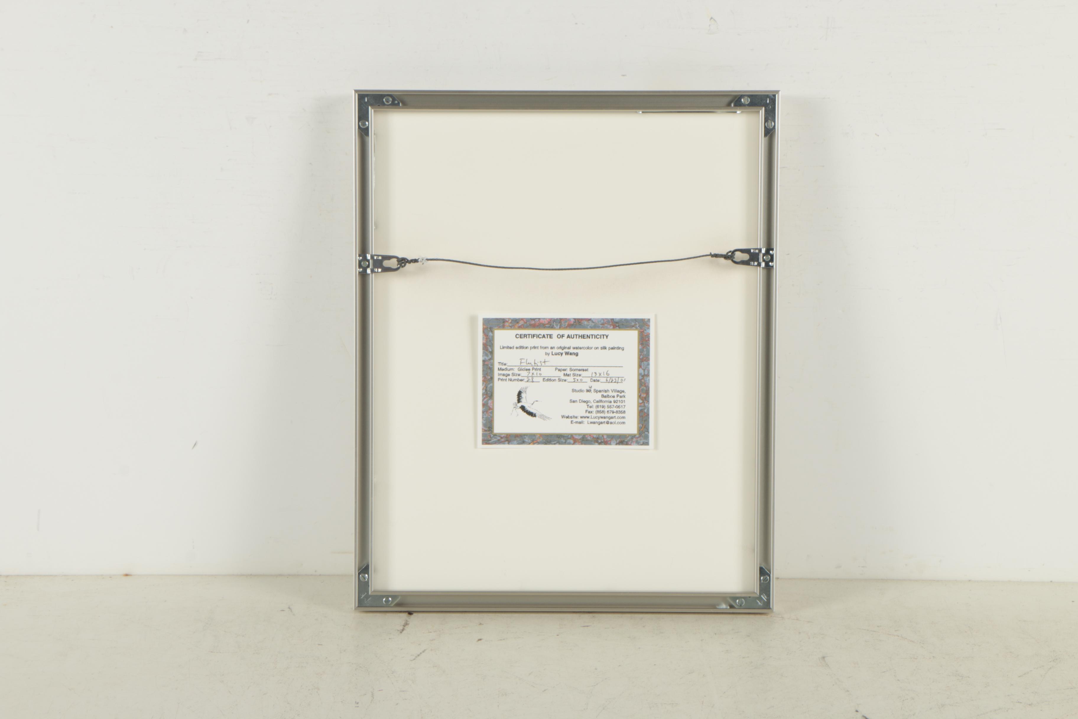 Lucy Wang Limited Edition Giclee Print "