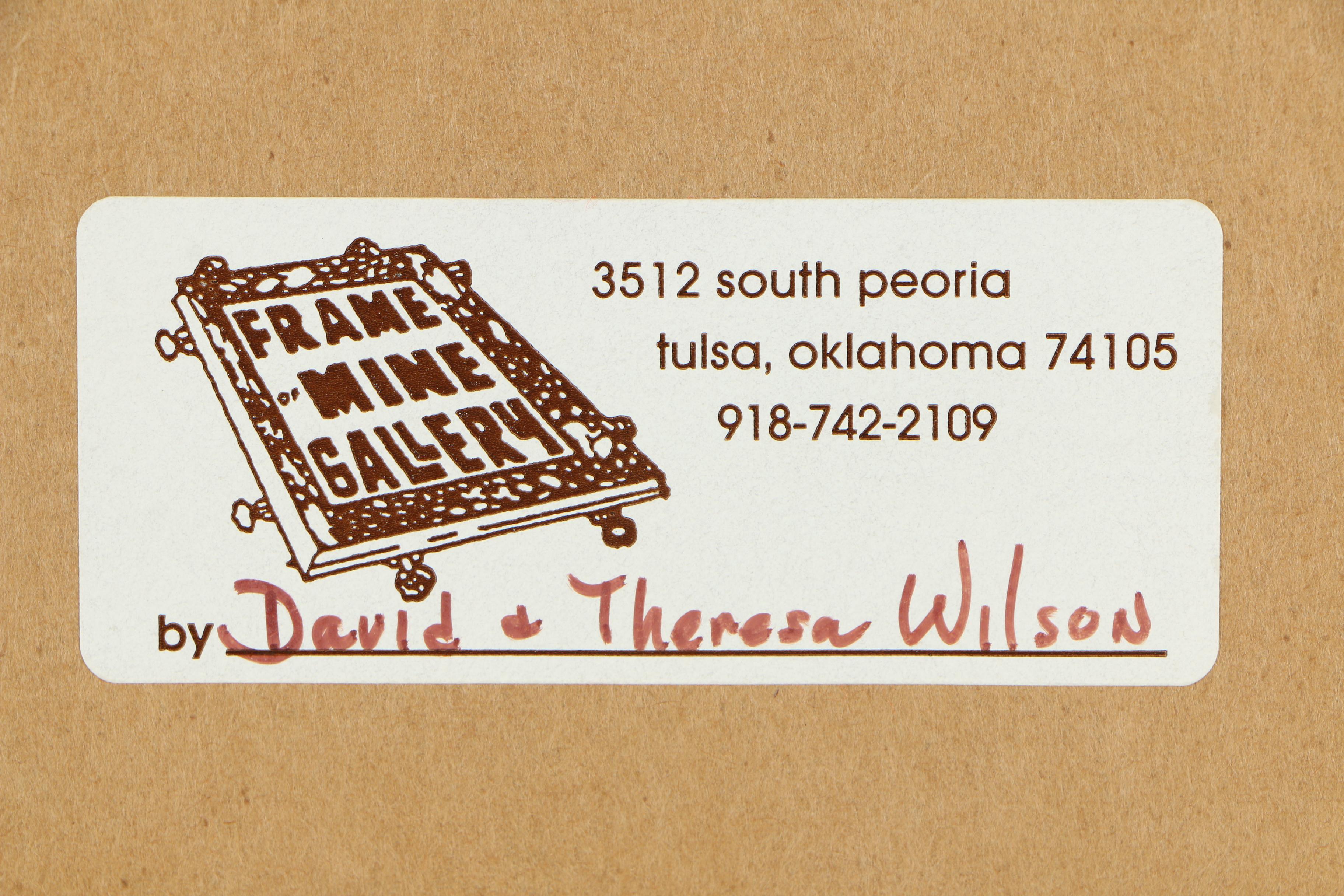 Helen Hinet Watercolor Painting of a Magnolia Flowers